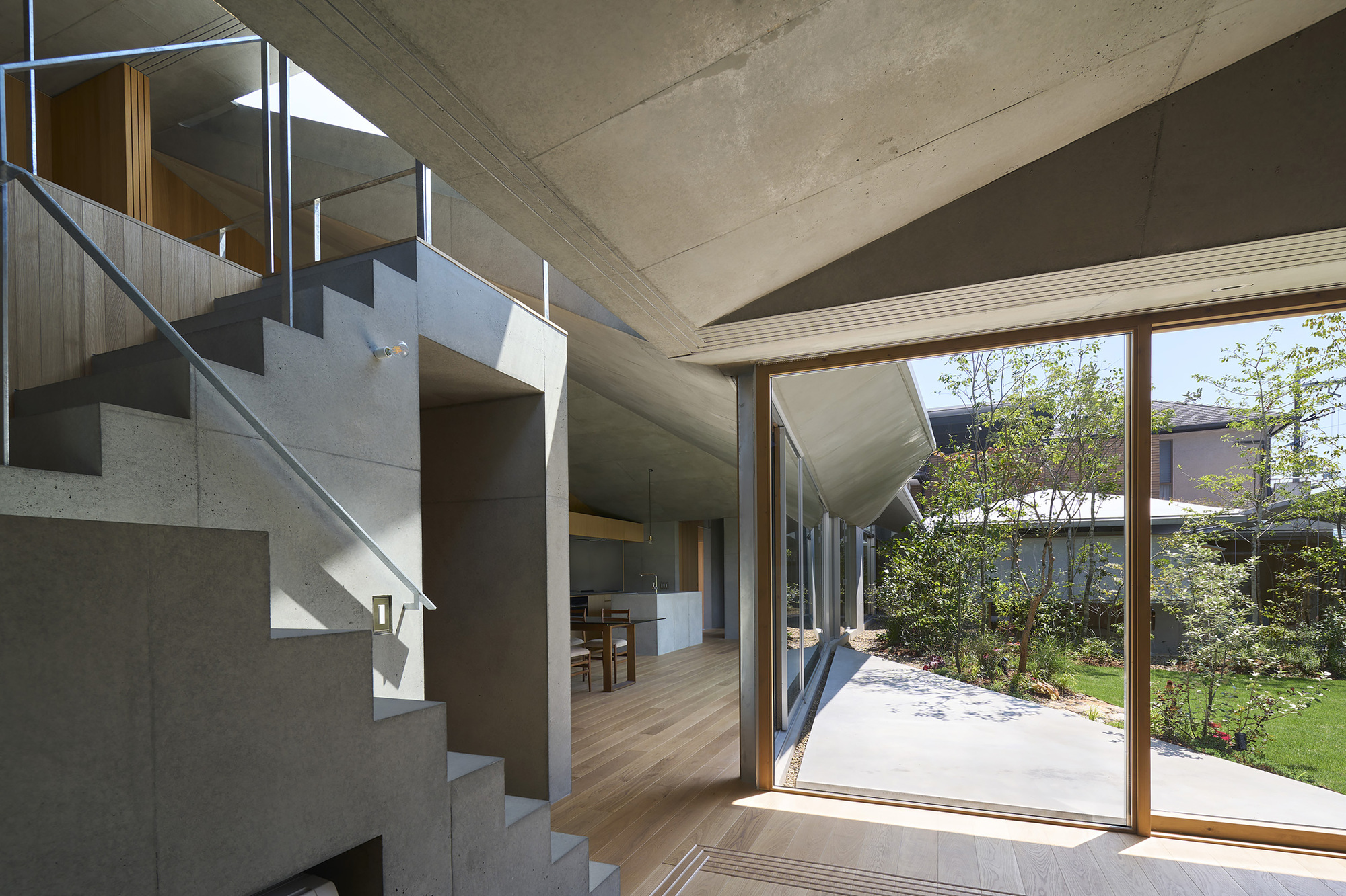京都住宅 畑友洋建築設計事務所 向日市の家House in Maitamon Tomohiro Hata Architect and Associates
