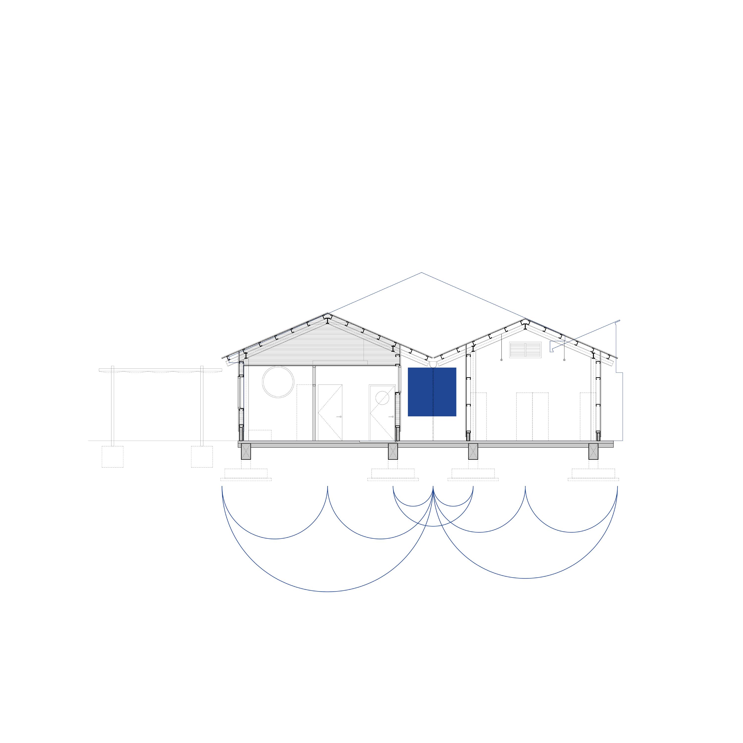 長短樹鄉村研究所 STUDIO TNGTETSHIU Studio Millspace · Double Roof House 台南鐵皮屋
