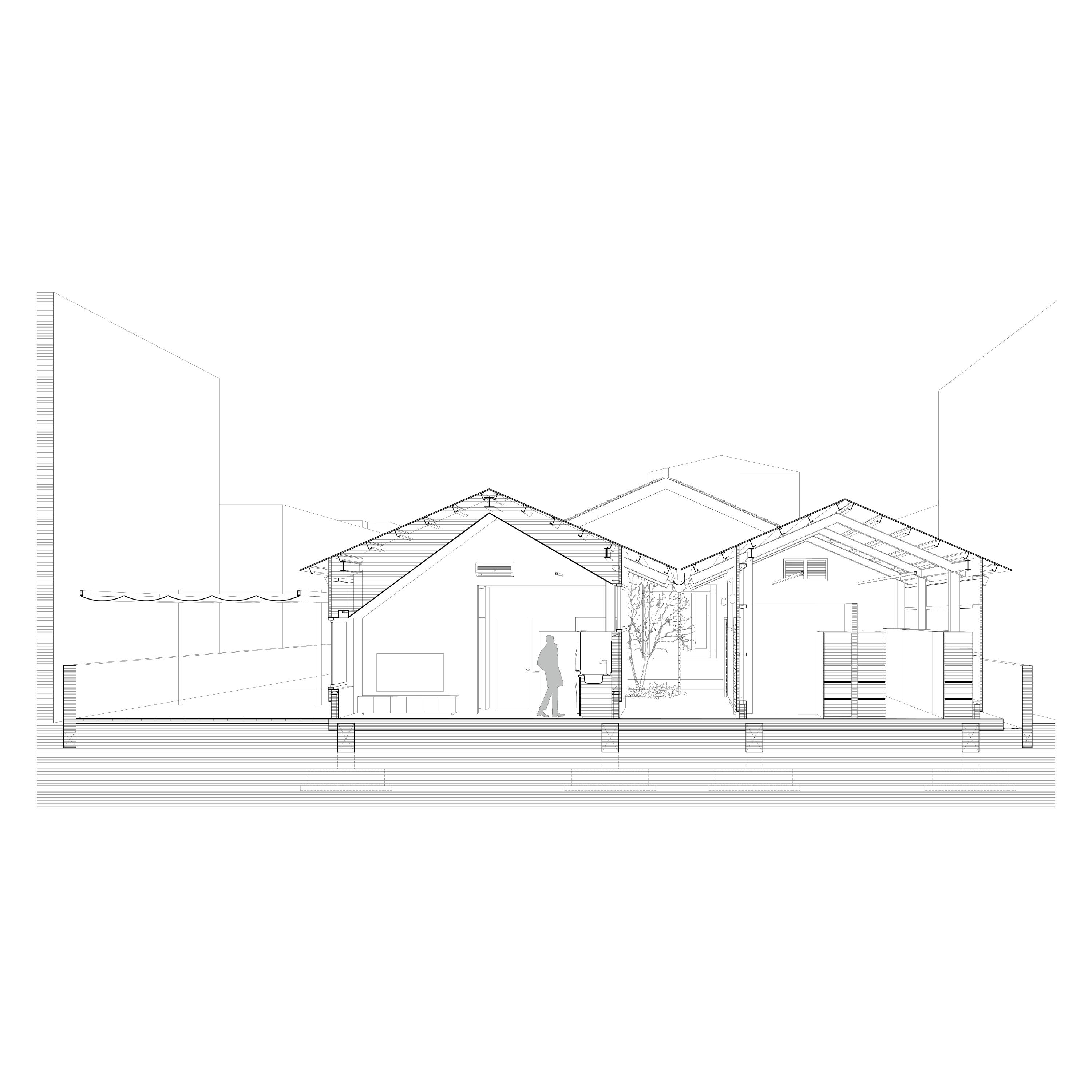 長短樹鄉村研究所 STUDIO TNGTETSHIU Studio Millspace · Double Roof House 台南鐵皮屋