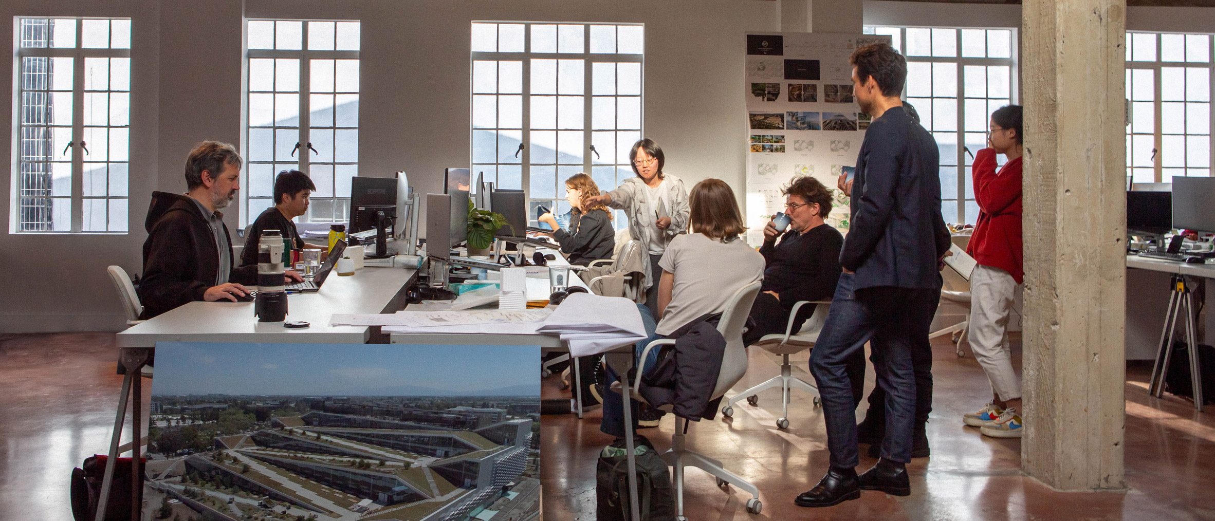 BIG 洛杉磯辦公室 Bjarke Ingels舊建築改造西班牙老屋