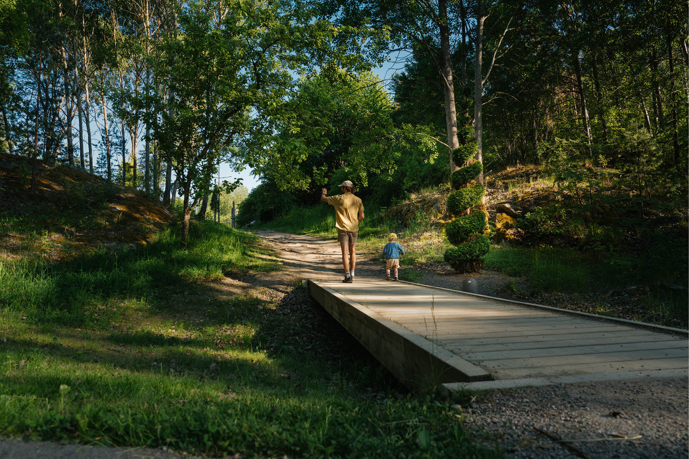 斯德哥爾摩人工山丘Vårbergstoppen兒童遊樂場 景觀設計LAND arkitektur