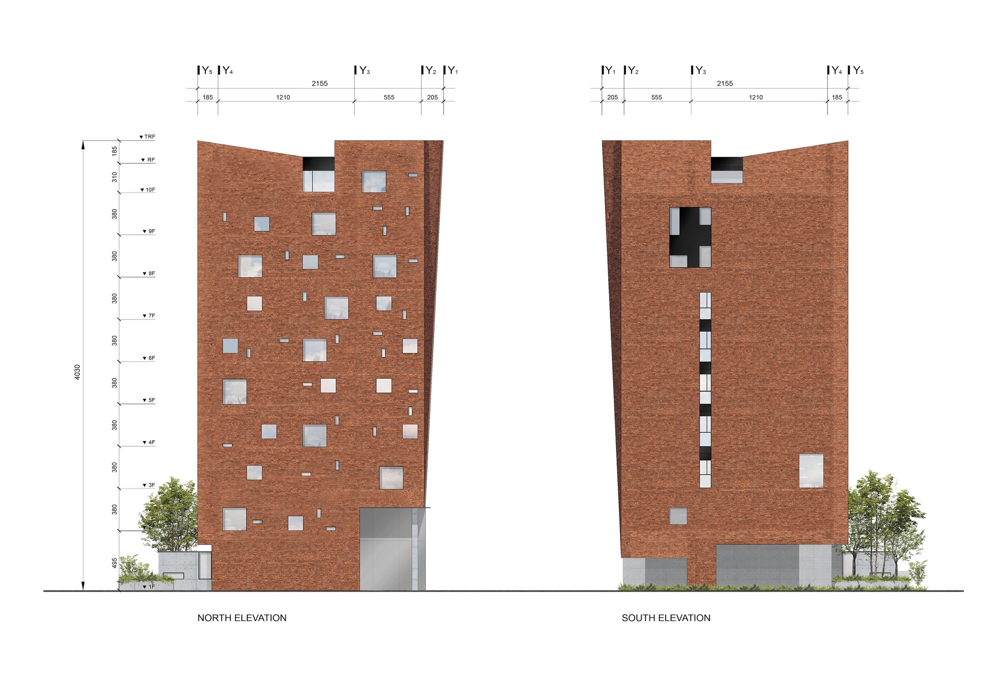 Behet Bondzio Lin Architekten 林友寒 韓國首爾W-Mission企業總部