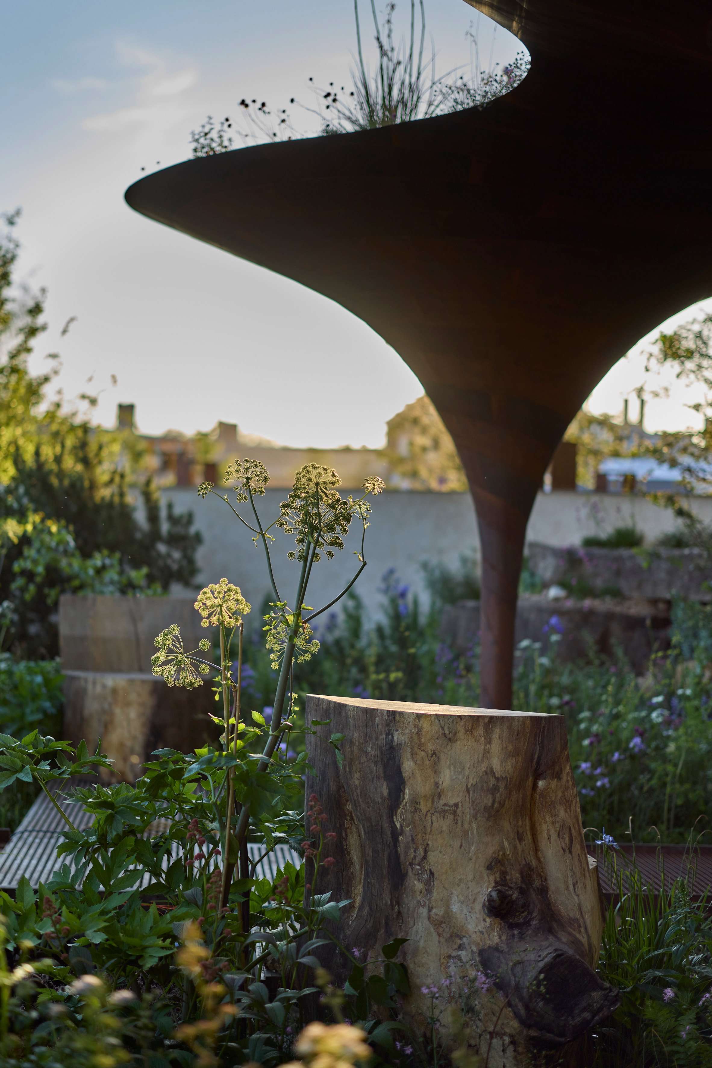 WaterAid 雨水收集綠建築 倫敦切爾西花卉展 RHS Chelsea Flower Show Je Ahn Tom Massey