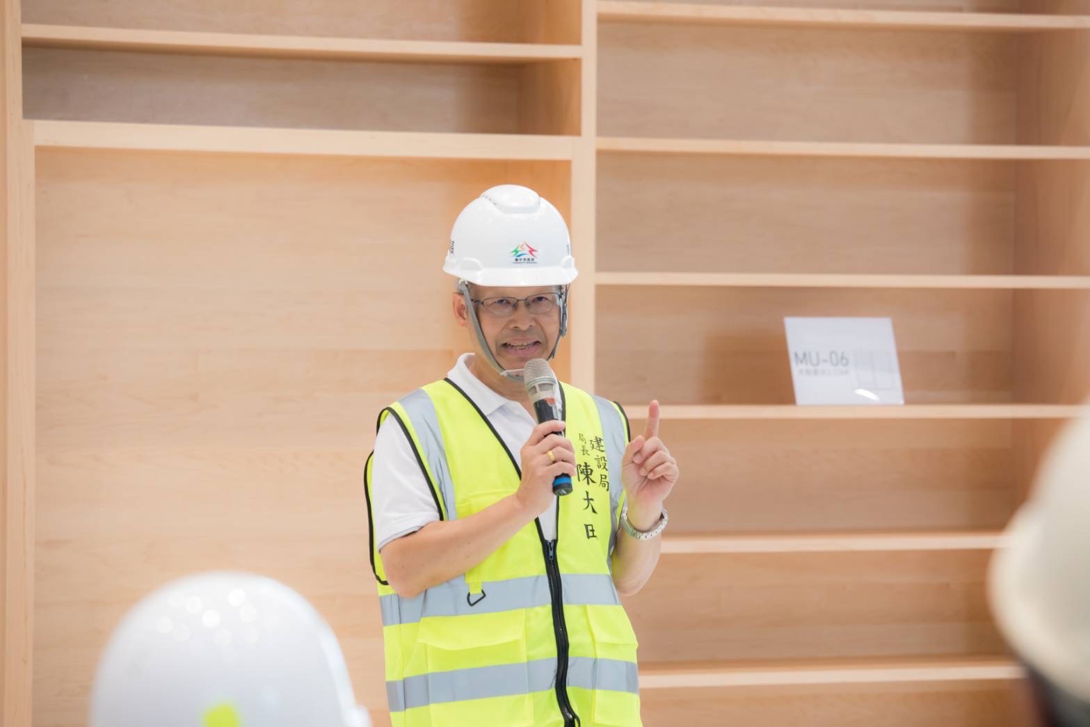 台中市建設局長陳大田率隊代表盧秀燕市長接待交流