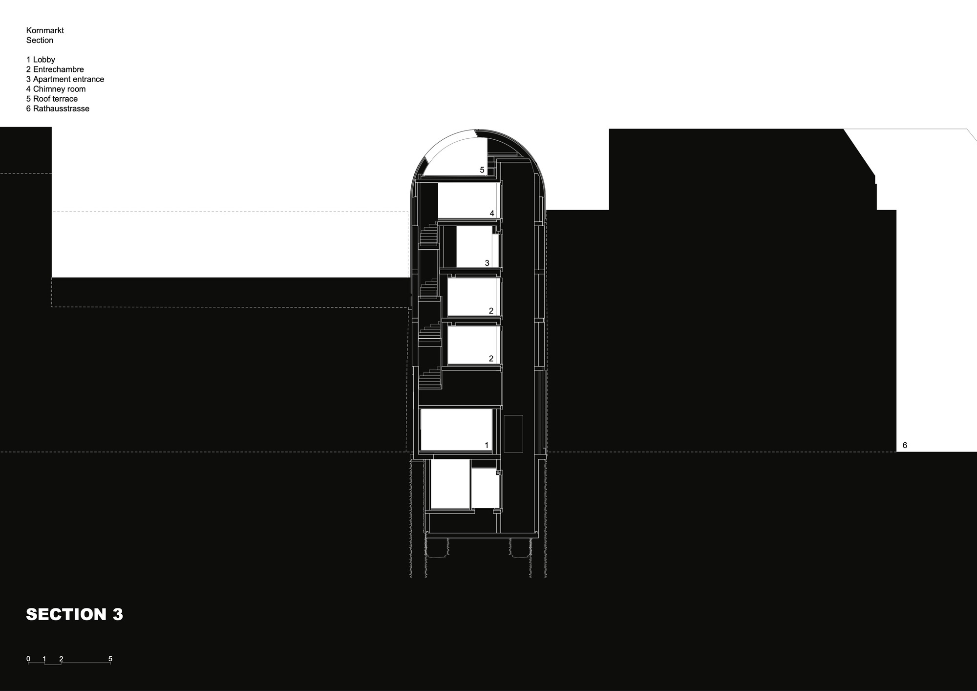 瑞士建築師 Herzog ＆ de Meuron 奧地利住宅建築 Lake Constance Kornmarktplatz Townhouse