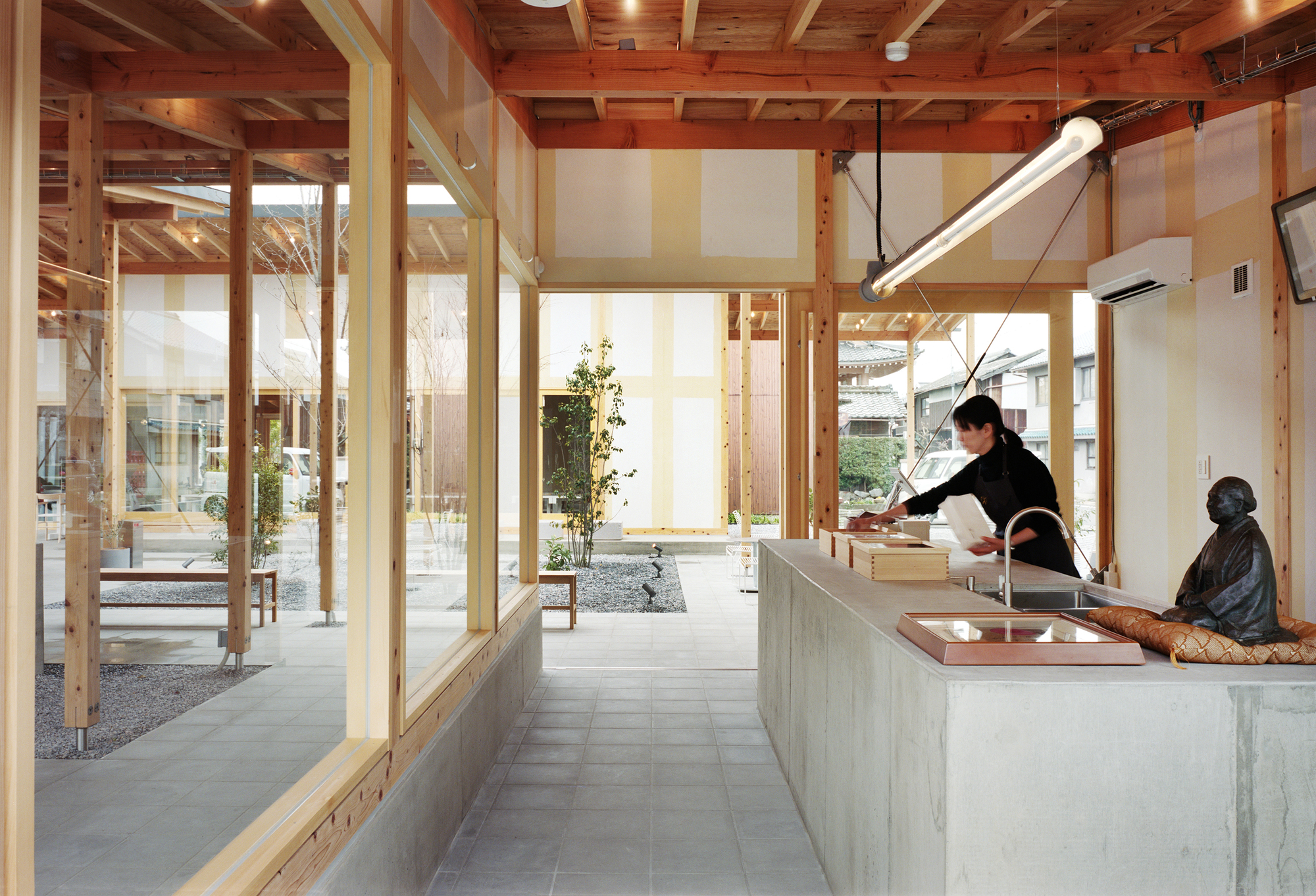 日本岐阜縣大垣市船町 Funamachi Base Store 長坂常和菓子店與咖啡廳