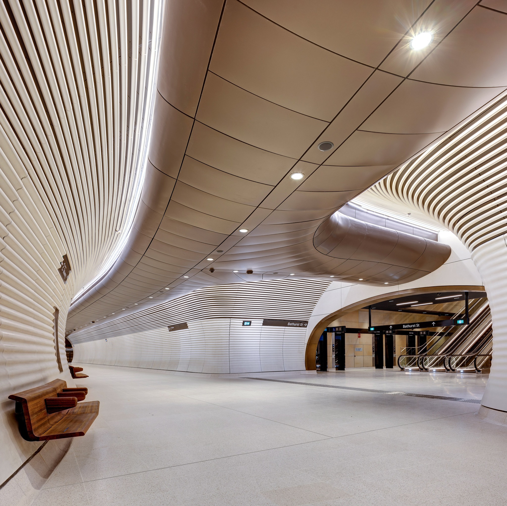 雪梨地鐵（Sydney Metro）Gadigal Station站