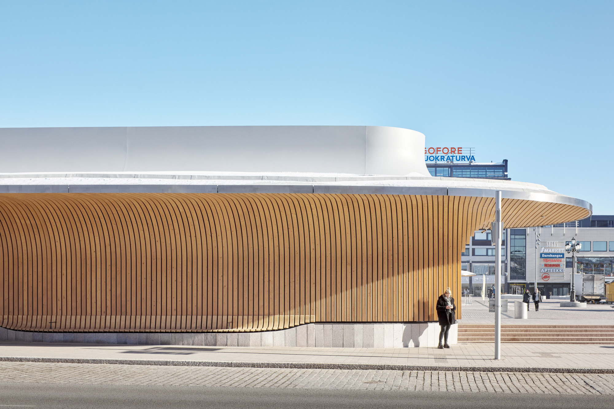 Turku Market Square Pavilions 芬蘭圖土庫市集廣場歇腳亭 Schauman & Nordgren Architects Arco Architecture 