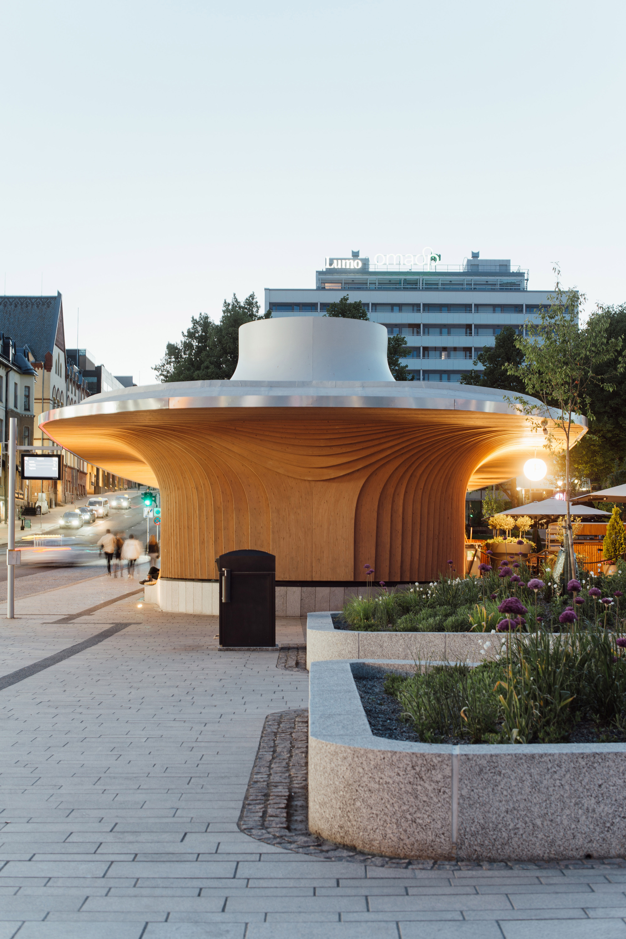 Turku Market Square Pavilions 芬蘭圖土庫市集廣場歇腳亭 Schauman & Nordgren Architects Arco Architecture 