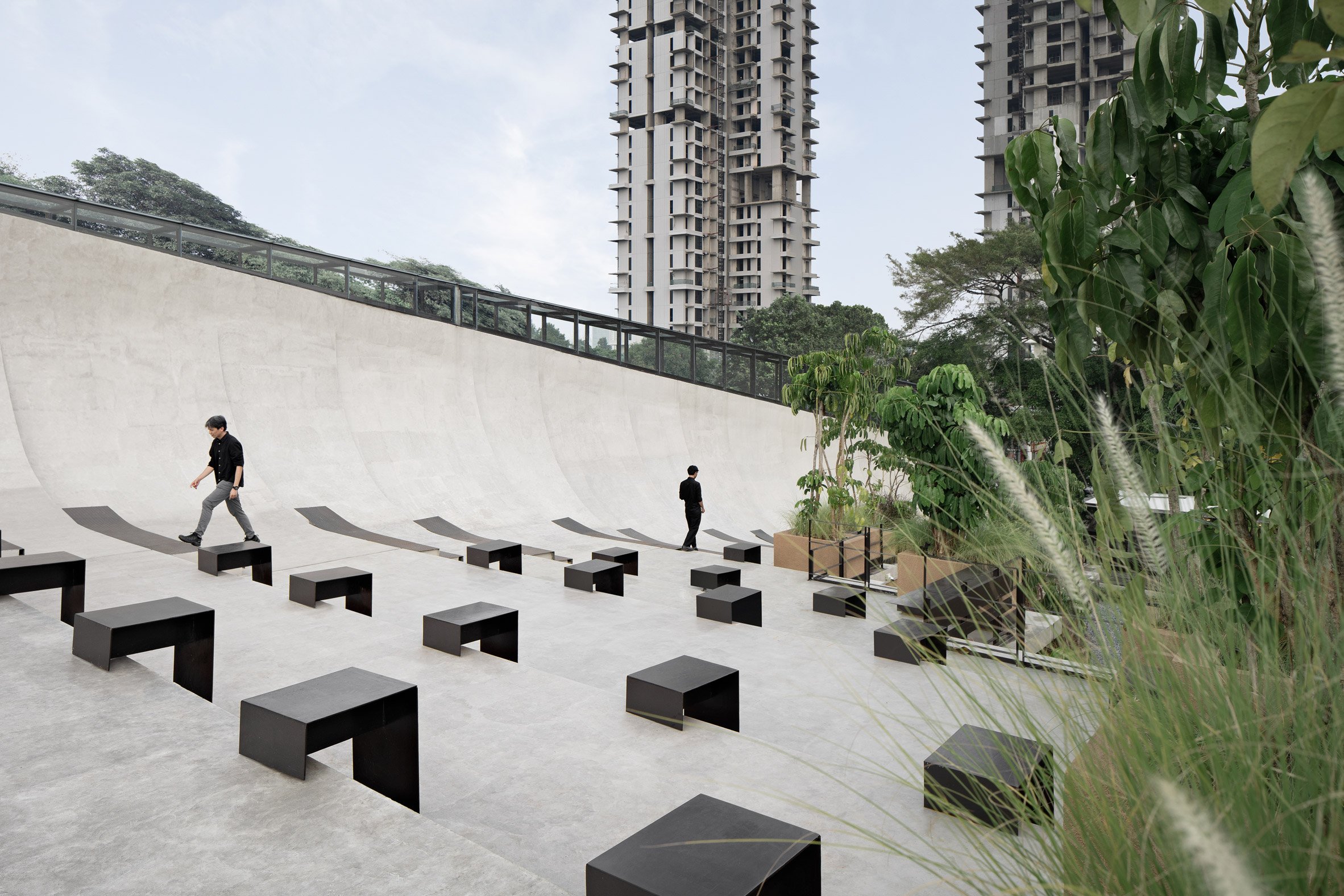 雅加達 印尼建築師事務所RAD+ar（Research Artistic Design + architecture  Aruma restaurant and bar 酒吧餐廳