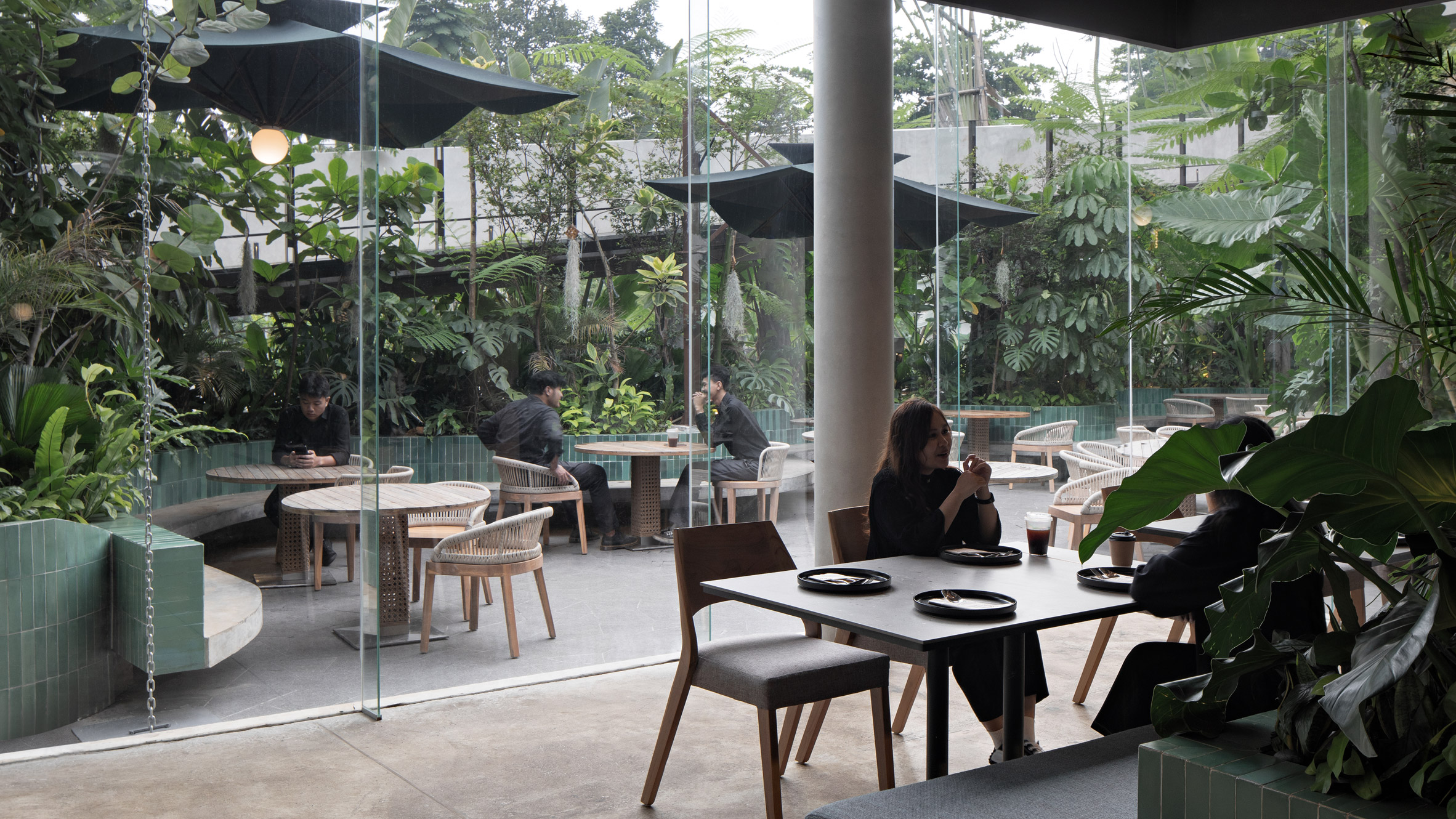 雅加達 印尼建築師事務所RAD+ar（Research Artistic Design + architecture  Aruma restaurant and bar 酒吧餐廳