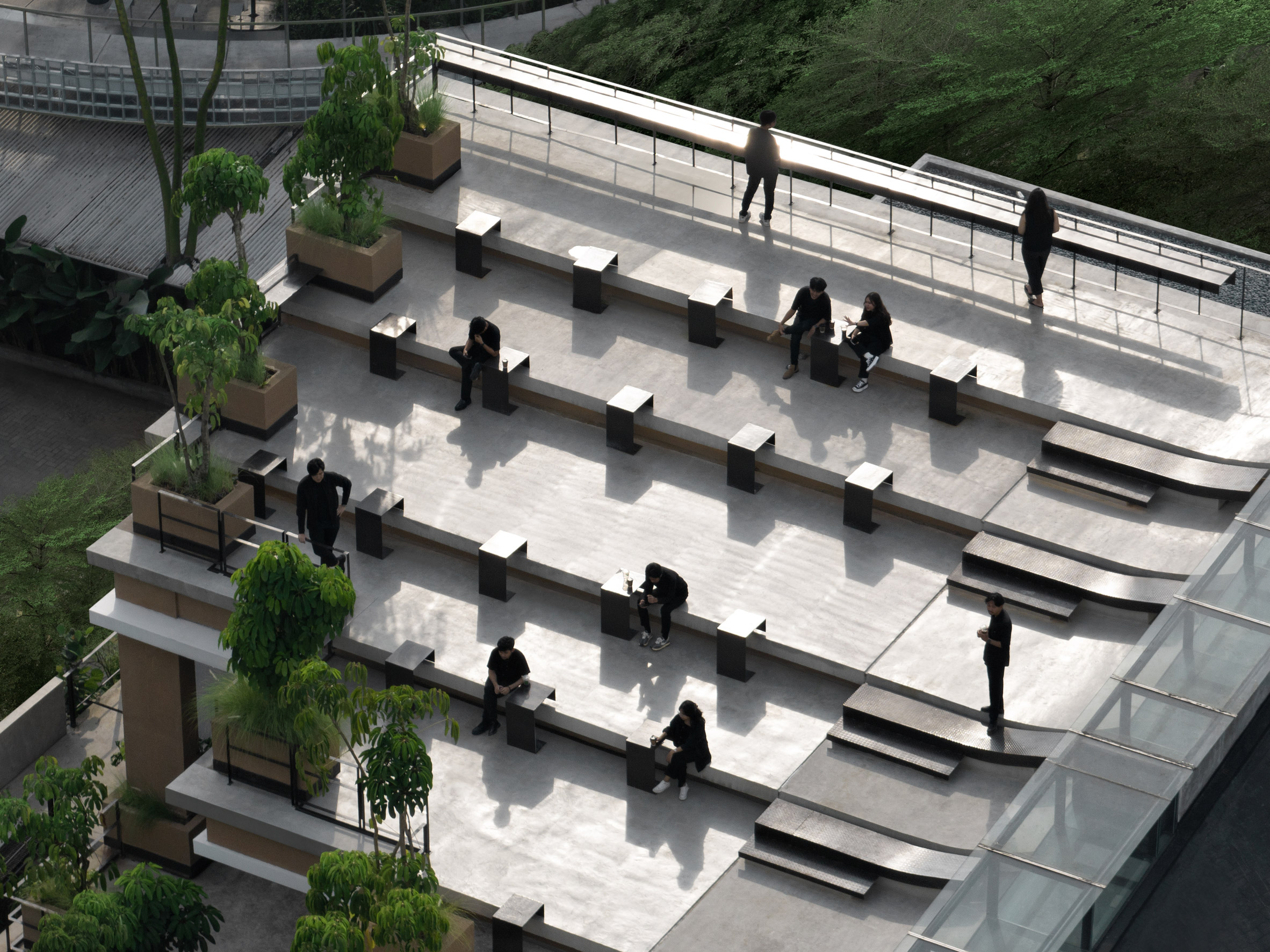 雅加達 印尼建築師事務所RAD+ar（Research Artistic Design + architecture  Aruma restaurant and bar 酒吧餐廳
