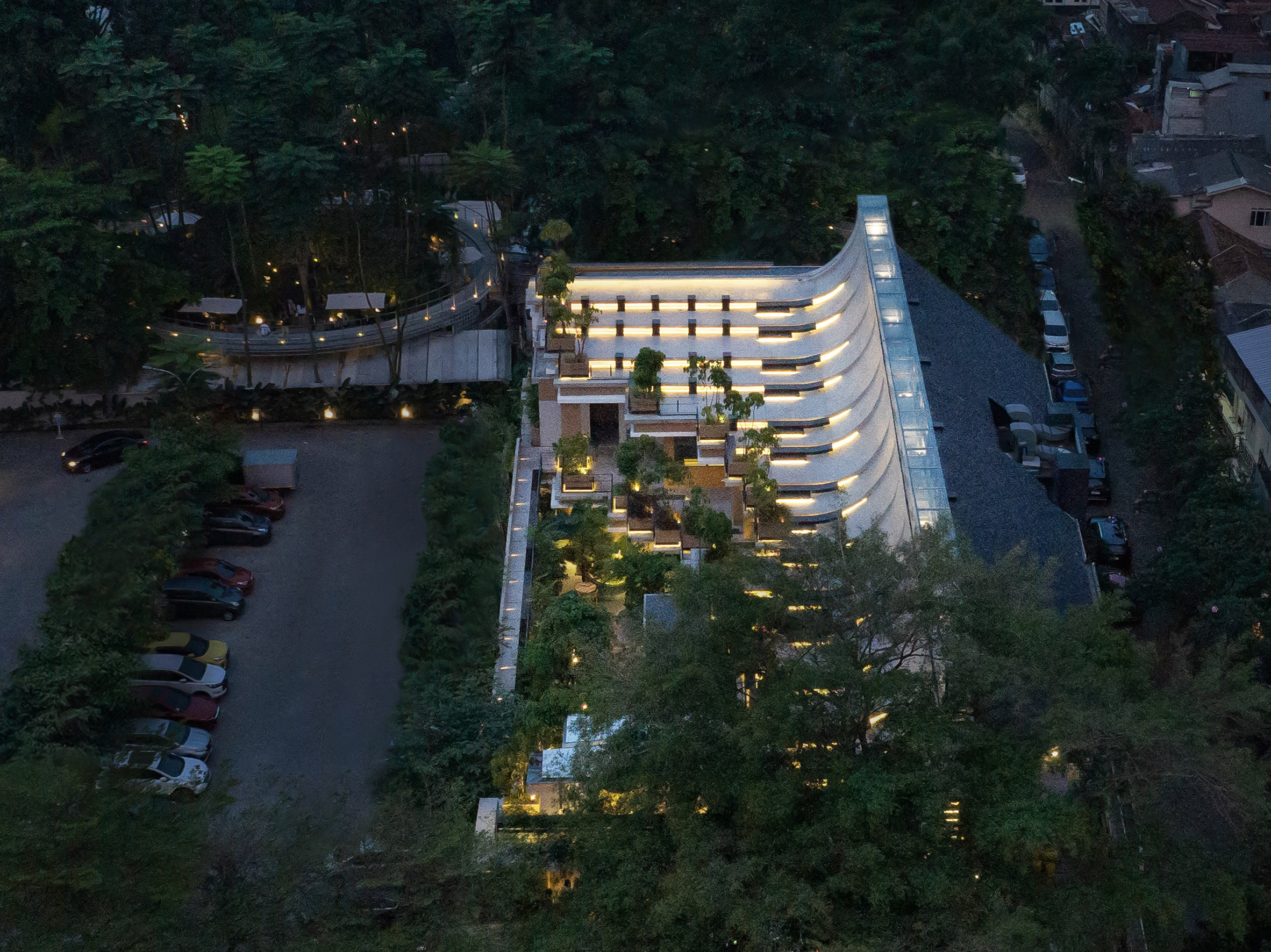 雅加達 印尼建築師事務所RAD+ar（Research Artistic Design + architecture  Aruma restaurant and bar 酒吧餐廳
