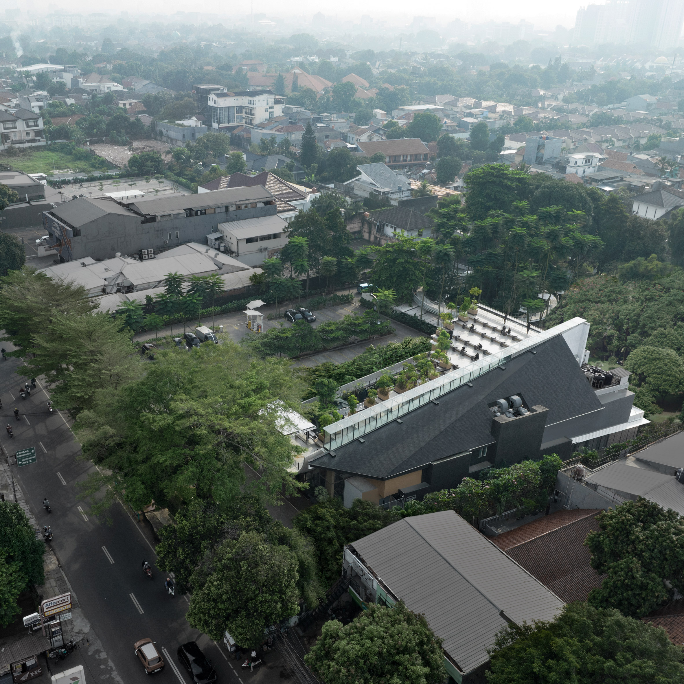 雅加達 印尼建築師事務所RAD+ar（Research Artistic Design + architecture  Aruma restaurant and bar 酒吧餐廳