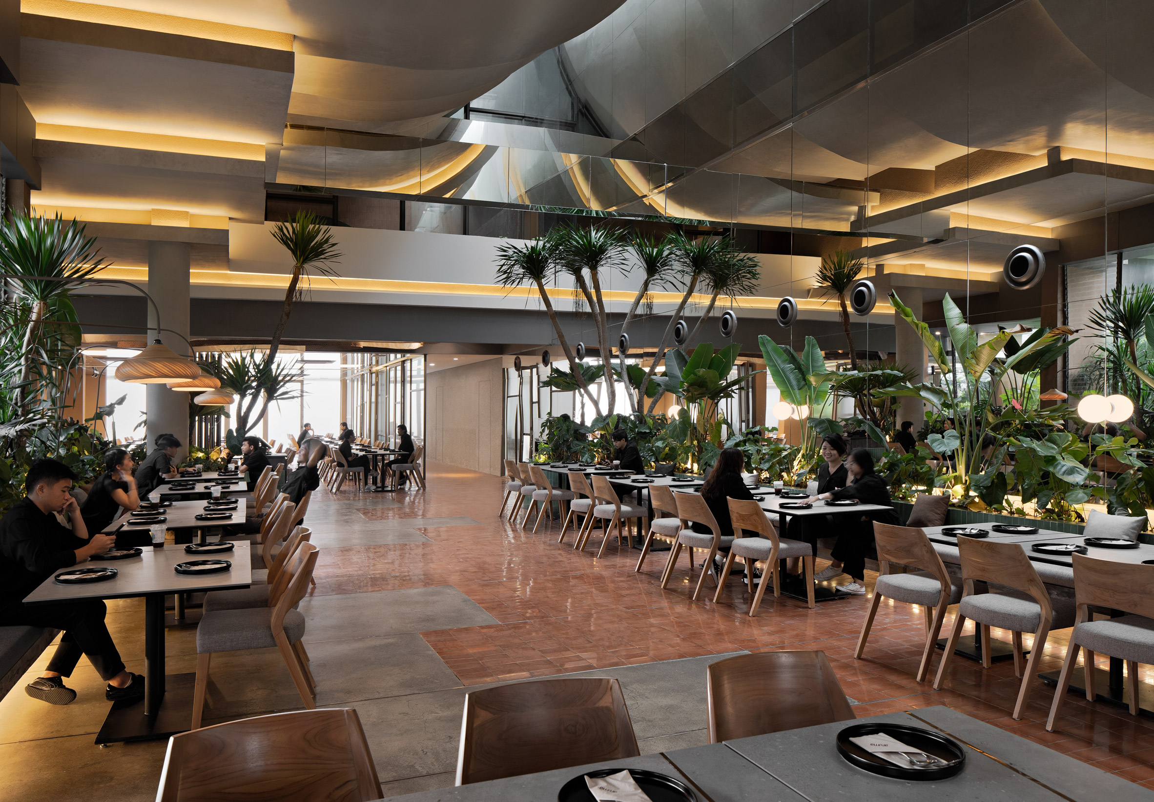 雅加達 印尼建築師事務所RAD+ar（Research Artistic Design + architecture  Aruma restaurant and bar 酒吧餐廳