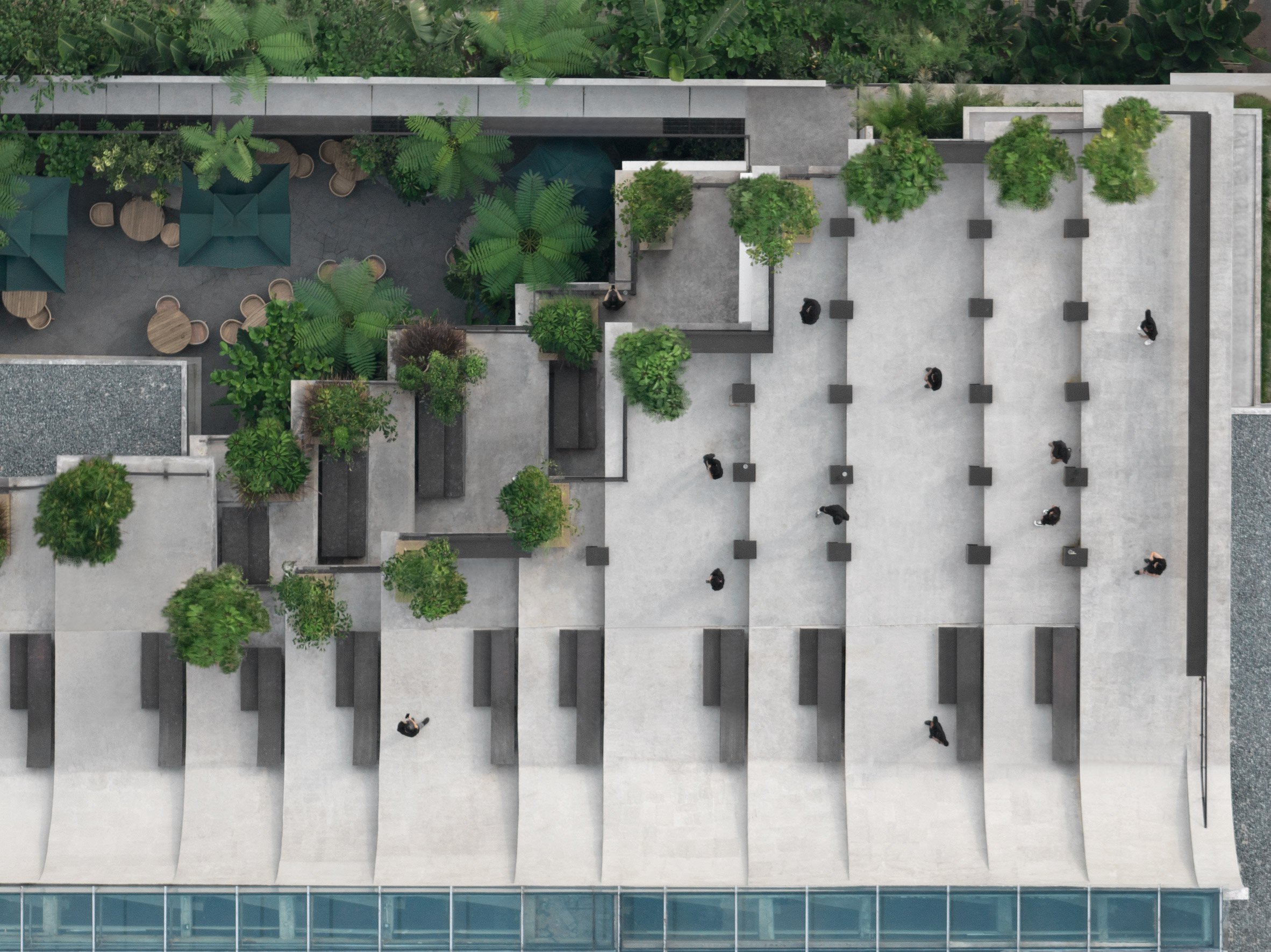 雅加達 印尼建築師事務所RAD+ar（Research Artistic Design + architecture  Aruma restaurant and bar 酒吧餐廳