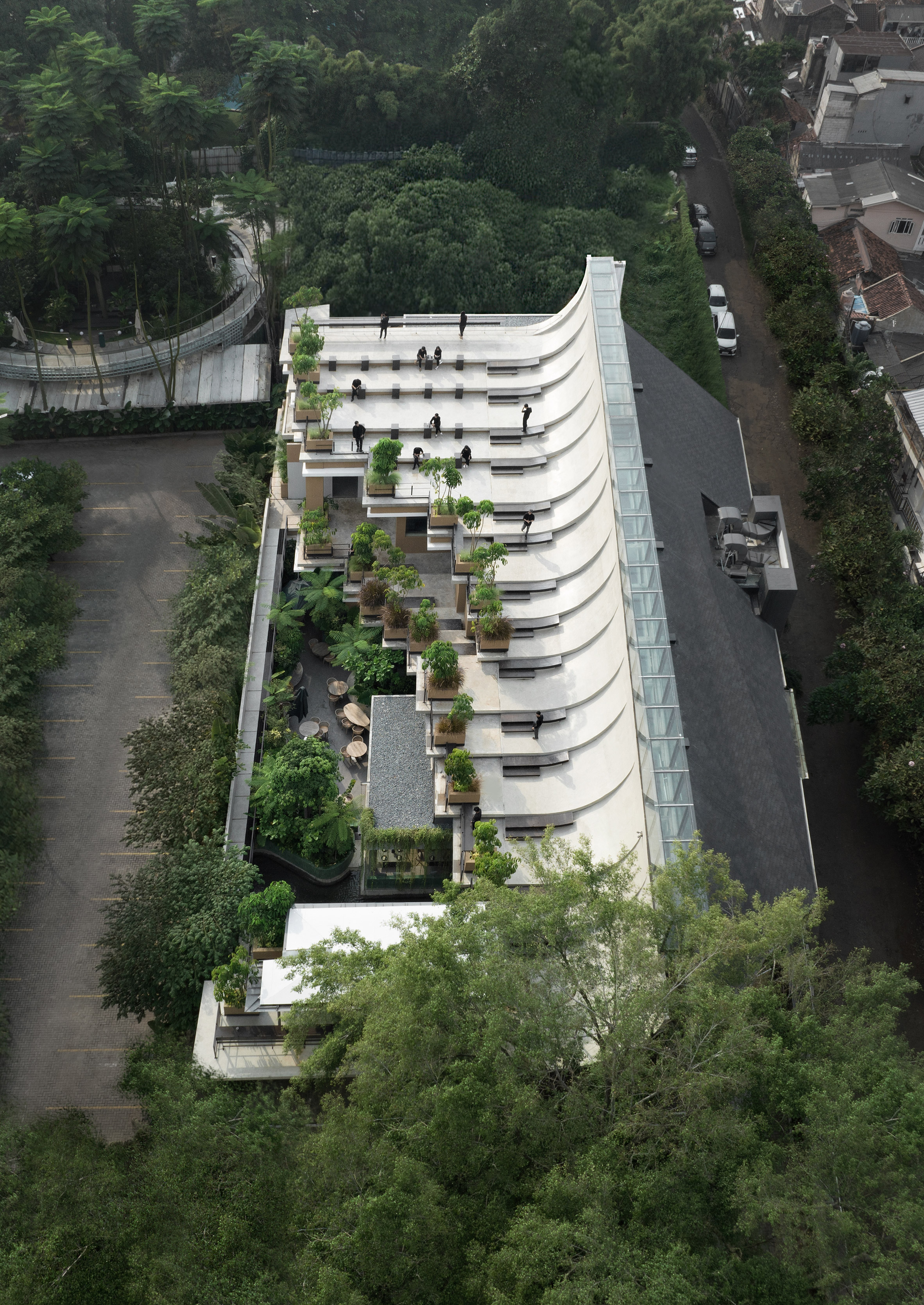 雅加達 印尼建築師事務所RAD+ar（Research Artistic Design + architecture  Aruma restaurant and bar 酒吧餐廳