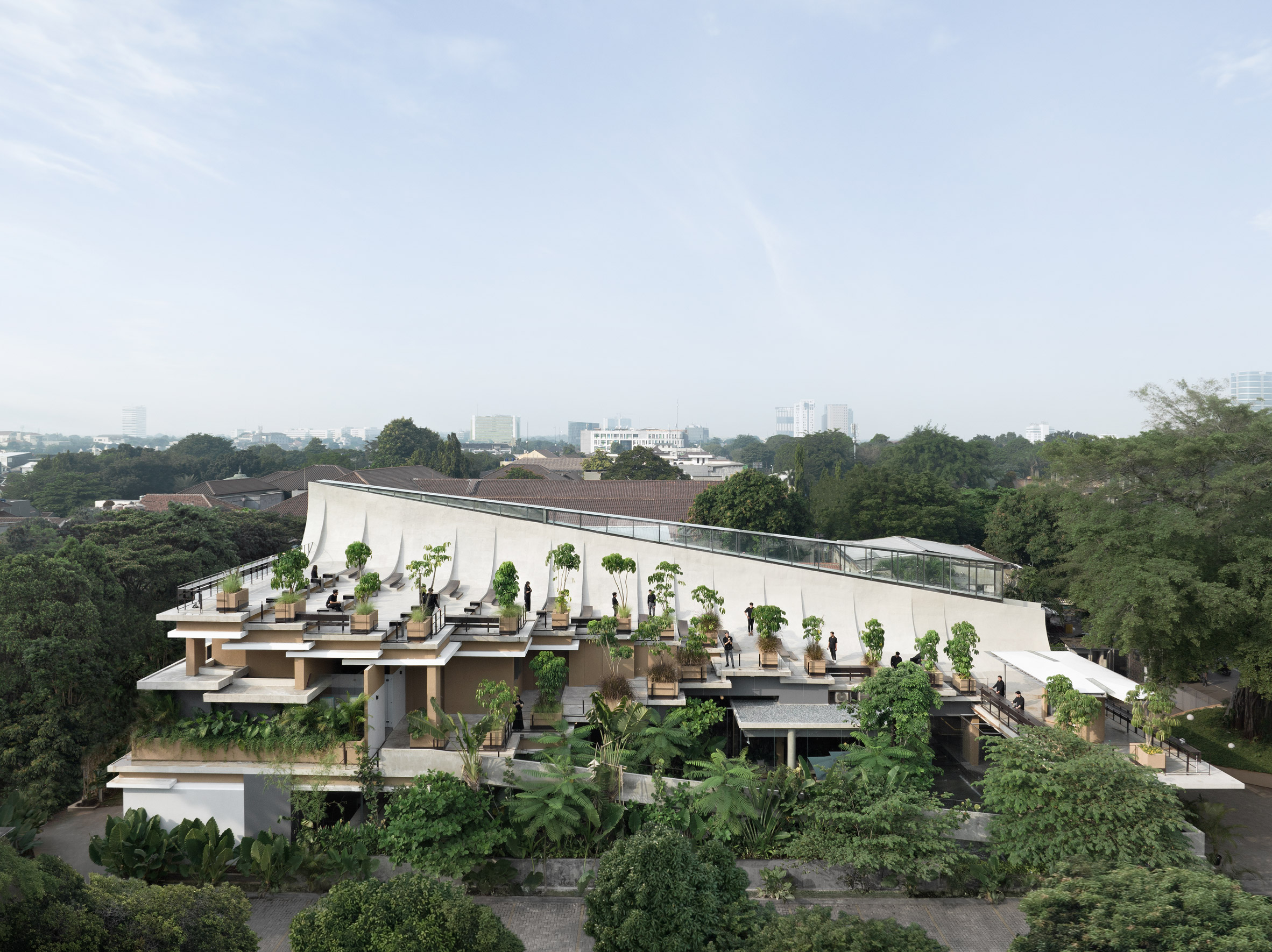 雅加達 印尼建築師事務所RAD+ar（Research Artistic Design + architecture  Aruma restaurant and bar 酒吧餐廳
