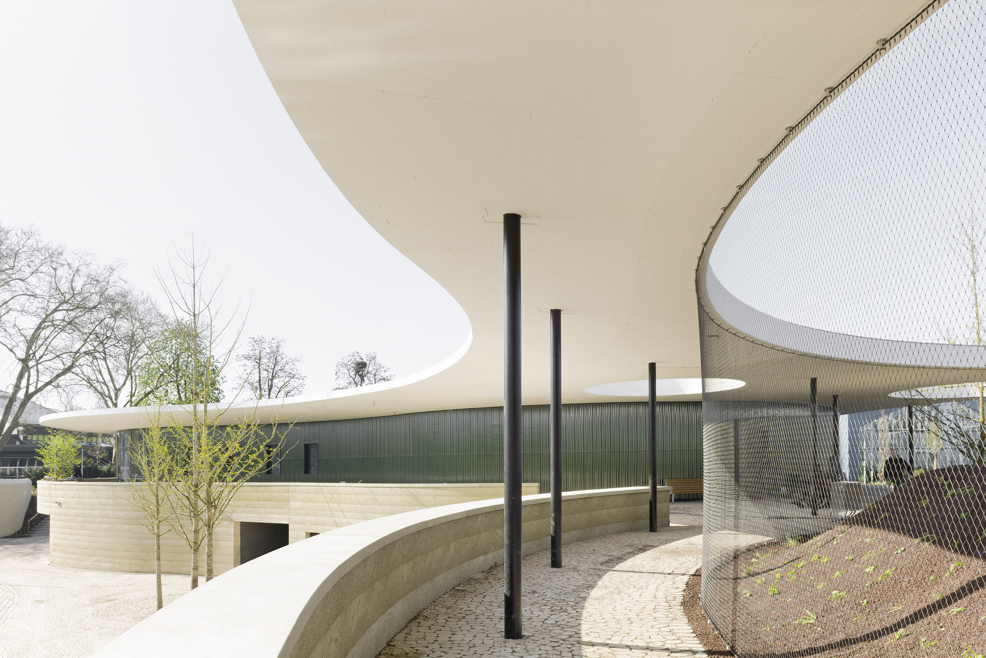 Green Experience Center Luisenpark德國蘆森公園綠色體驗中心  Bez+Kock Architekten