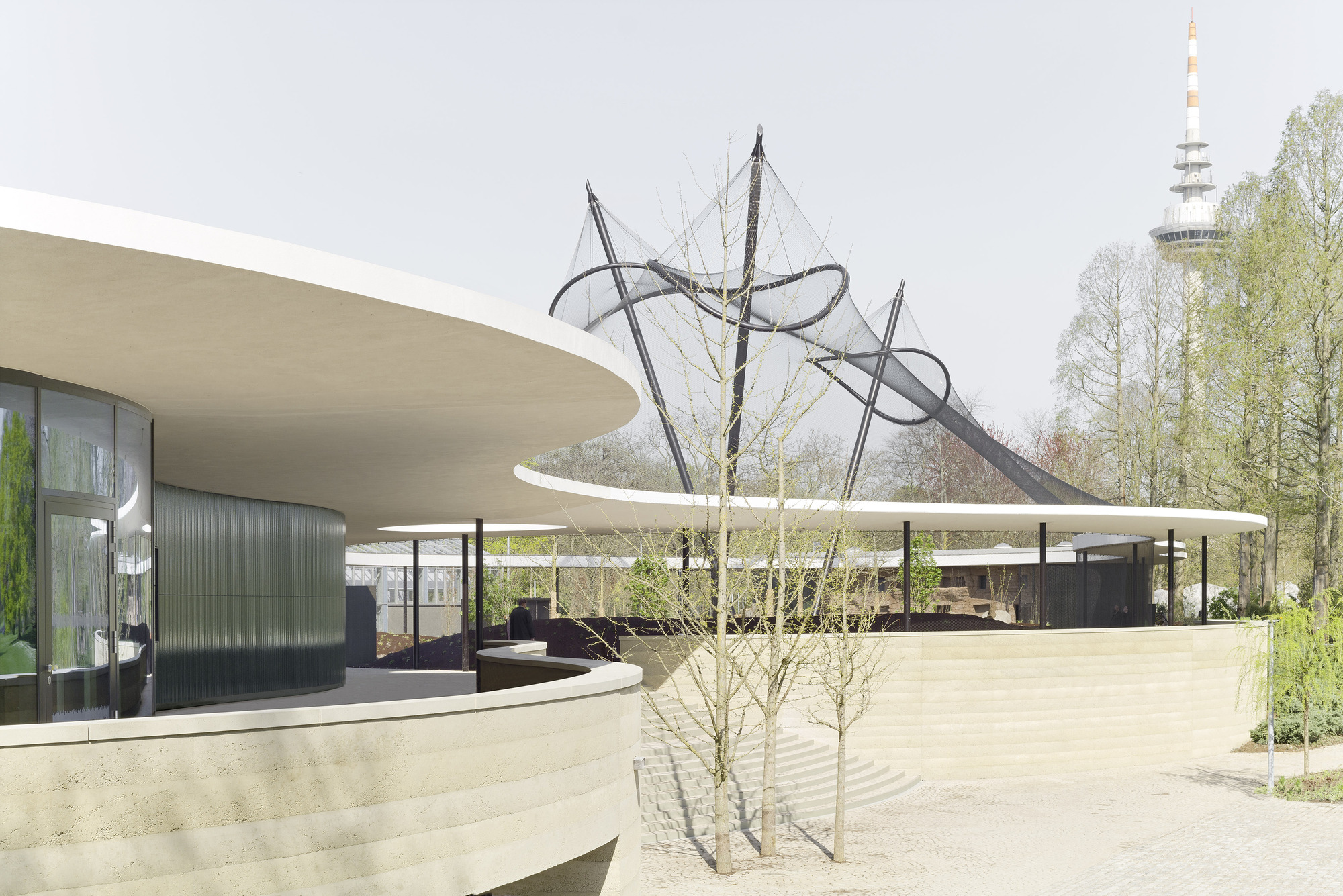 Green Experience Center Luisenpark德國蘆森公園綠色體驗中心  Bez+Kock Architekten