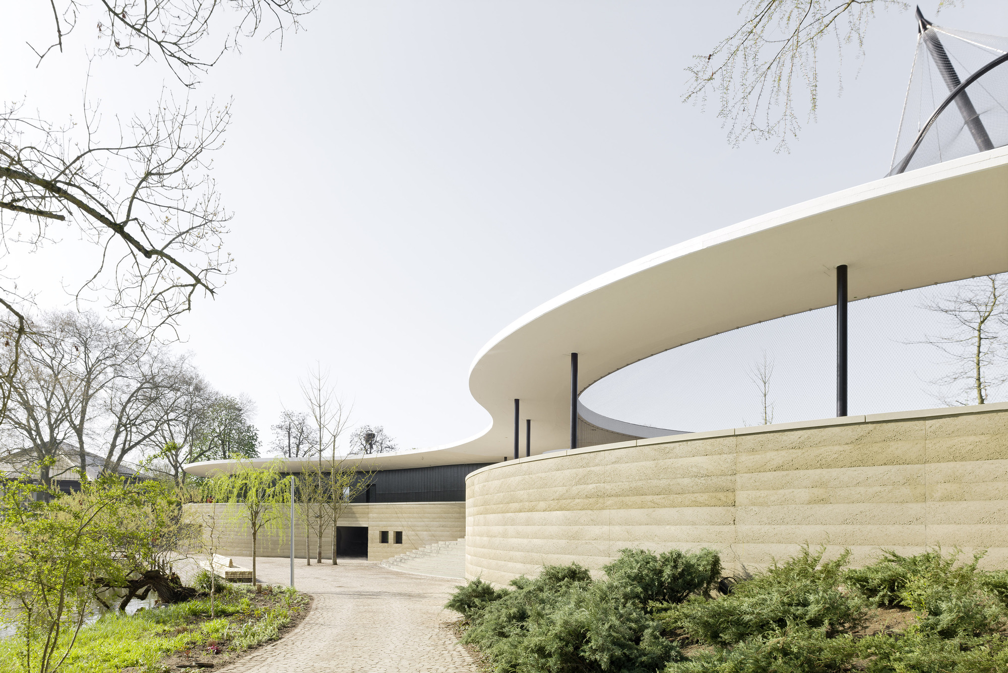 Green Experience Center Luisenpark德國蘆森公園綠色體驗中心  Bez+Kock Architekten