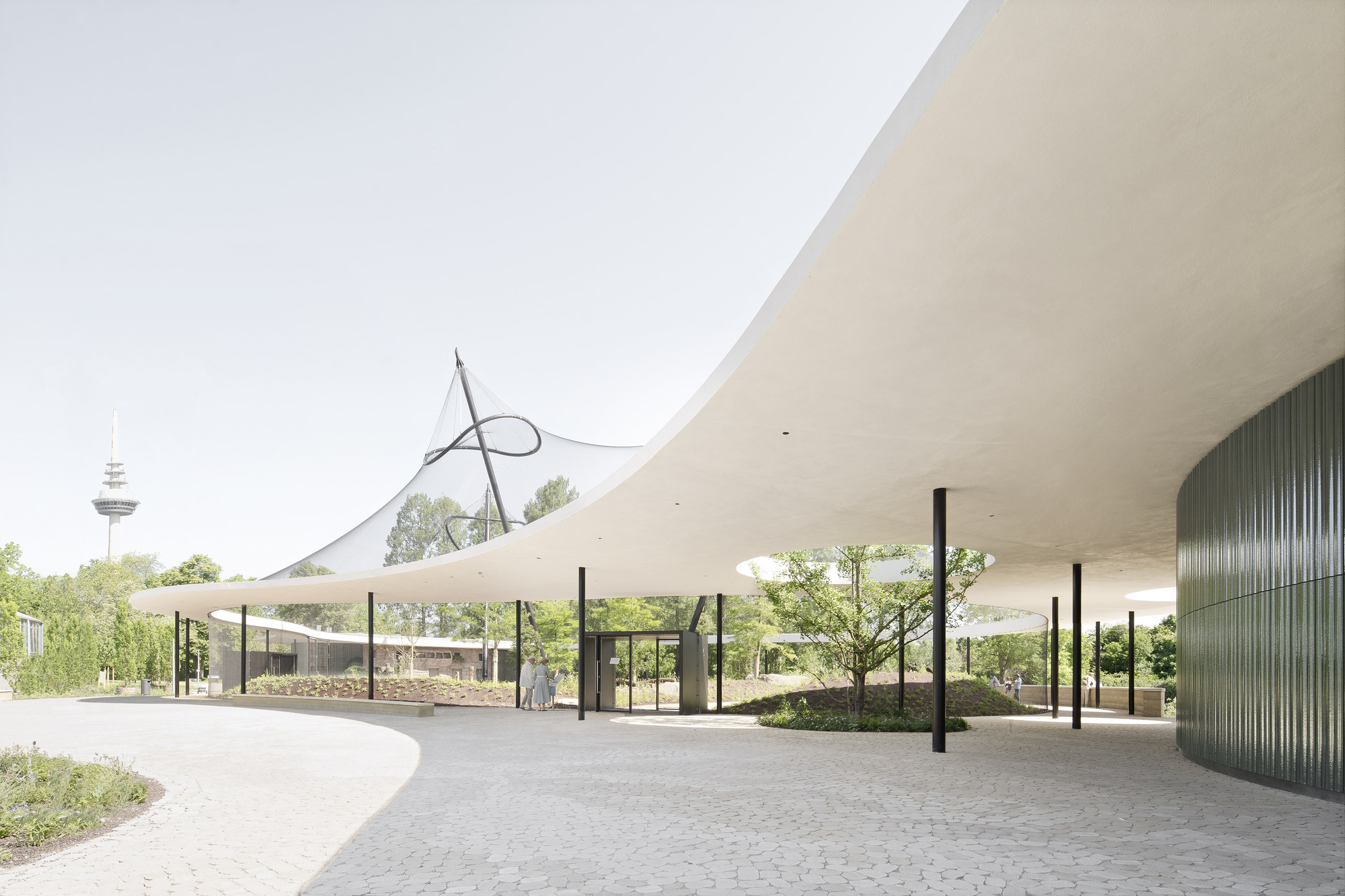 Green Experience Center Luisenpark德國蘆森公園綠色體驗中心  Bez+Kock Architekten