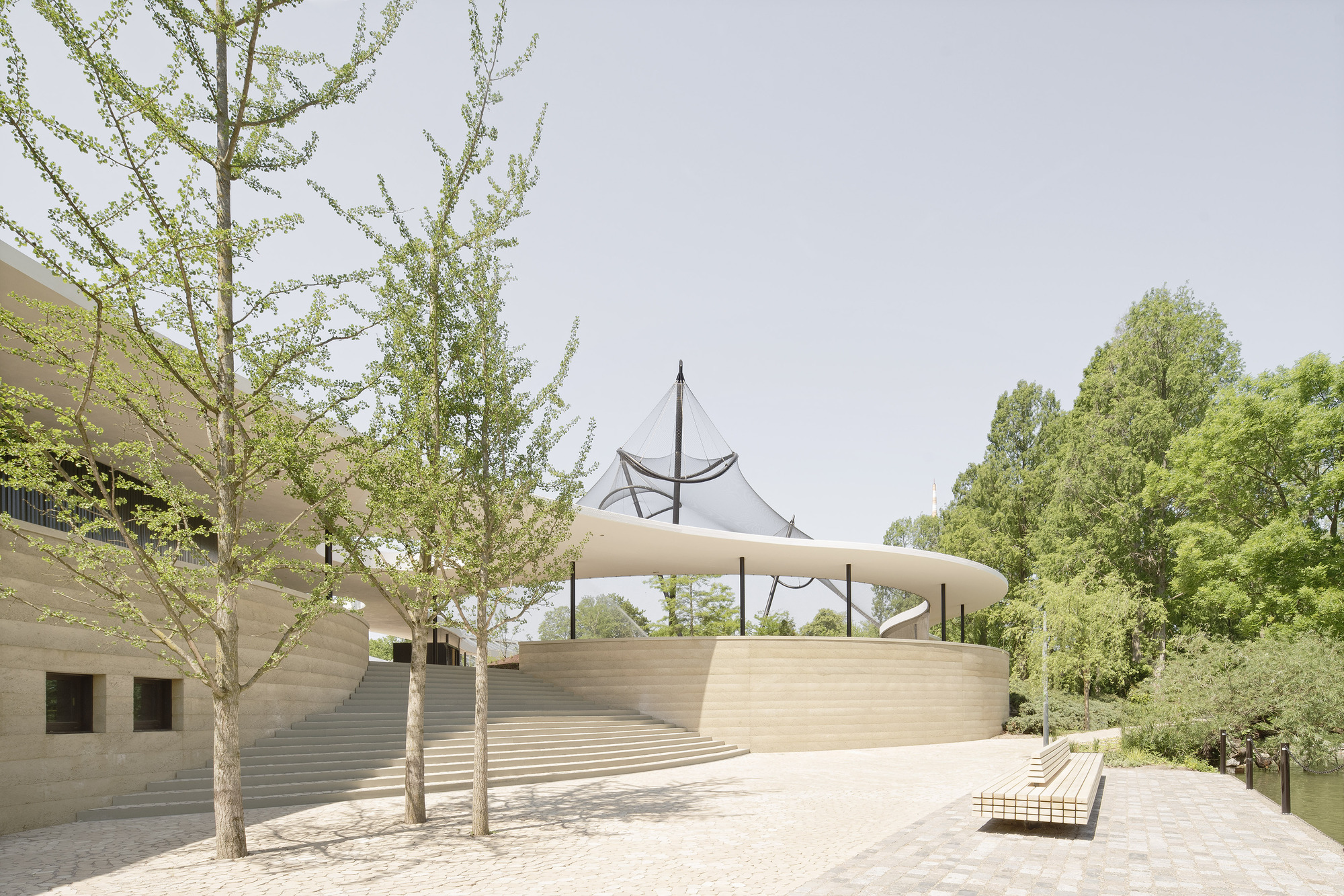Green Experience Center Luisenpark德國蘆森公園綠色體驗中心  Bez+Kock Architekten