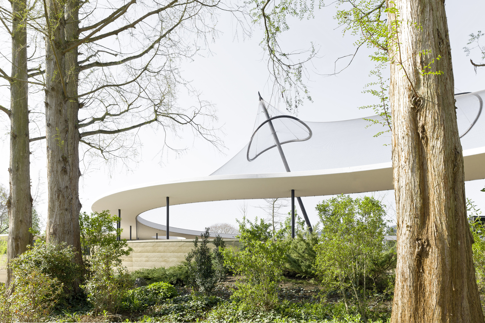 Green Experience Center Luisenpark德國蘆森公園綠色體驗中心  Bez+Kock Architekten