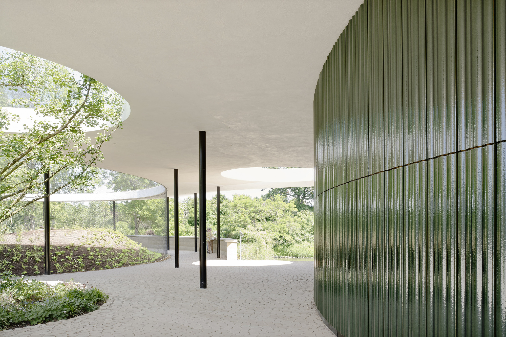 Green Experience Center Luisenpark德國蘆森公園綠色體驗中心 Bez+Kock Architekten