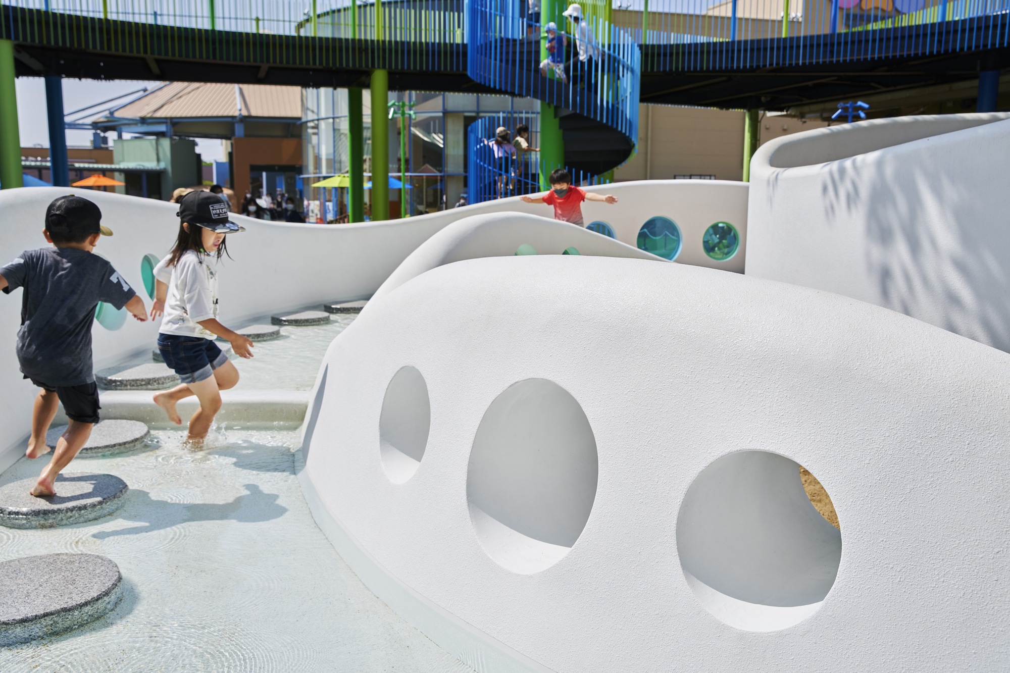 イオンパークプレイス大分ホームページ Park Place 大分購物中心 迫慶一郎 Keiichiro Sako SHANGRI-LA 兒童遊樂場