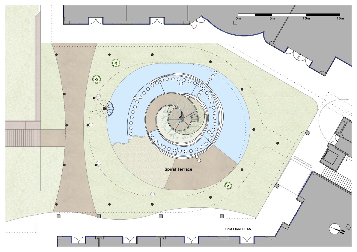 イオンパークプレイス大分ホームページ Park Place 大分購物中心 迫慶一郎 Keiichiro Sako SHANGRI-LA 兒童遊樂場