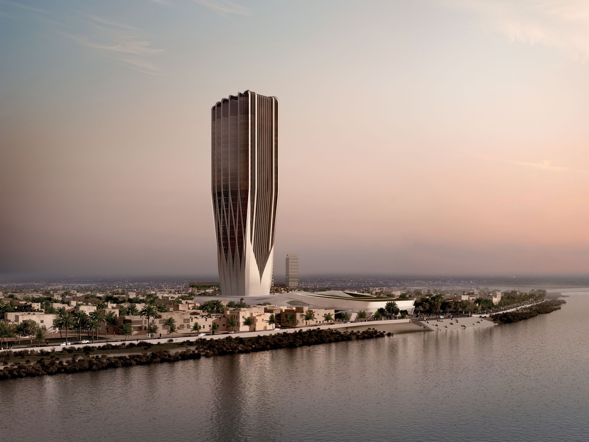 Zaha Hadid Architects 伊拉克中央銀行（Central Bank of Iraq）新總部大樓