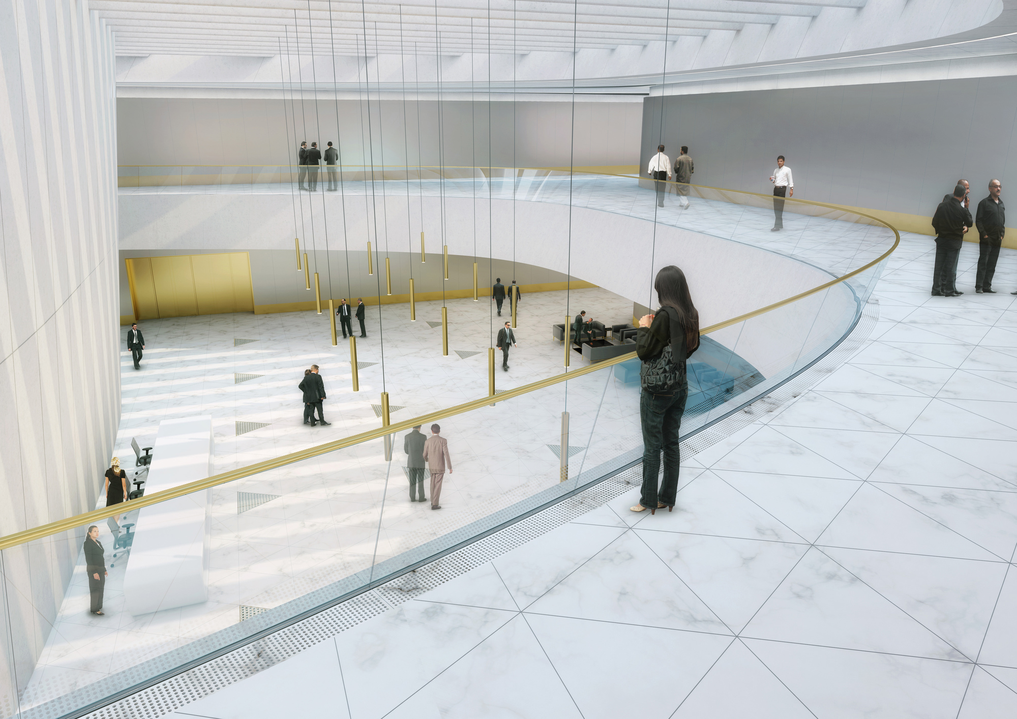 Zaha Hadid Architects 伊拉克中央銀行（Central Bank of Iraq）新總部大樓
