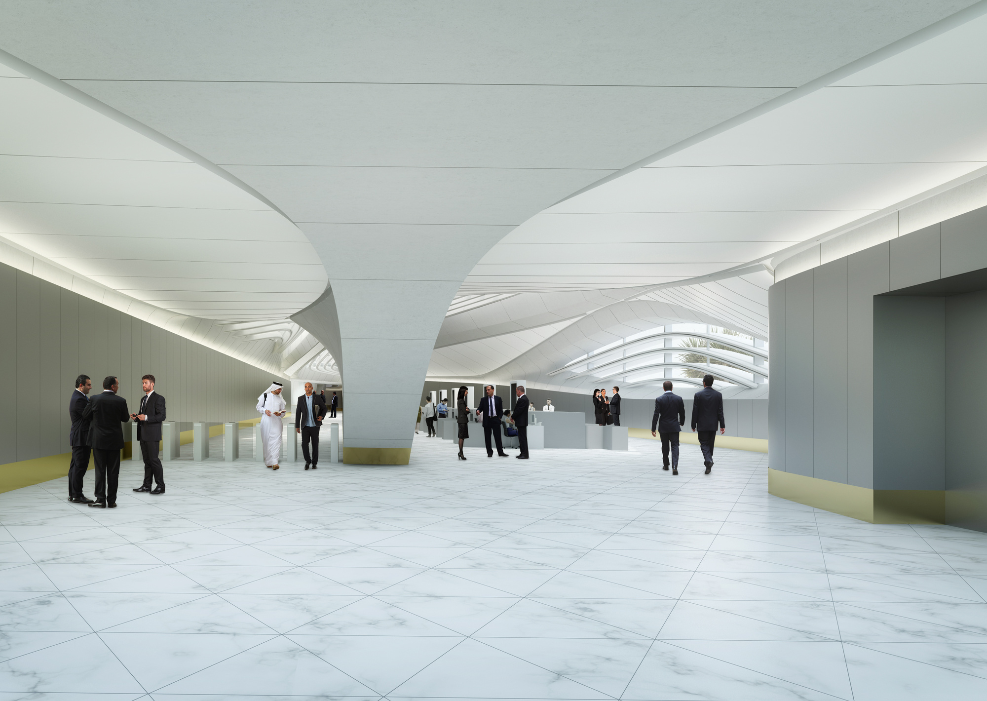 Zaha Hadid Architects 伊拉克中央銀行（Central Bank of Iraq）新總部大樓