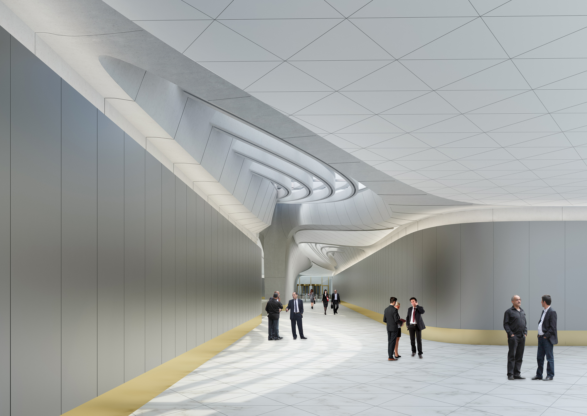 Zaha Hadid Architects 伊拉克中央銀行（Central Bank of Iraq）新總部大樓