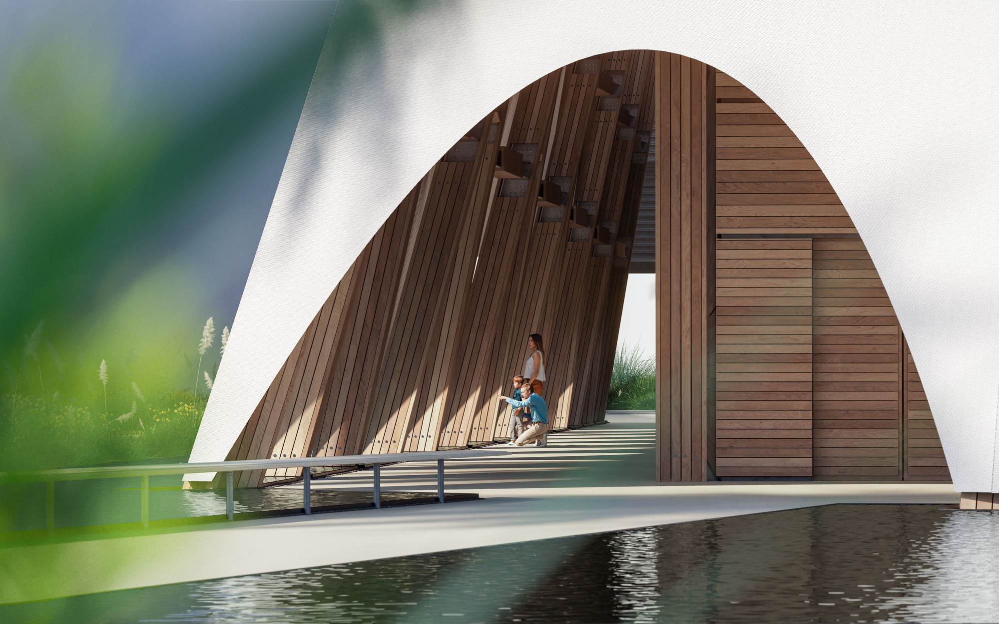 2025年大阪世界博覽會卡達館 隈研吾 Kengo Kuma  Qatar Pavilion for Expo Osaka 2025