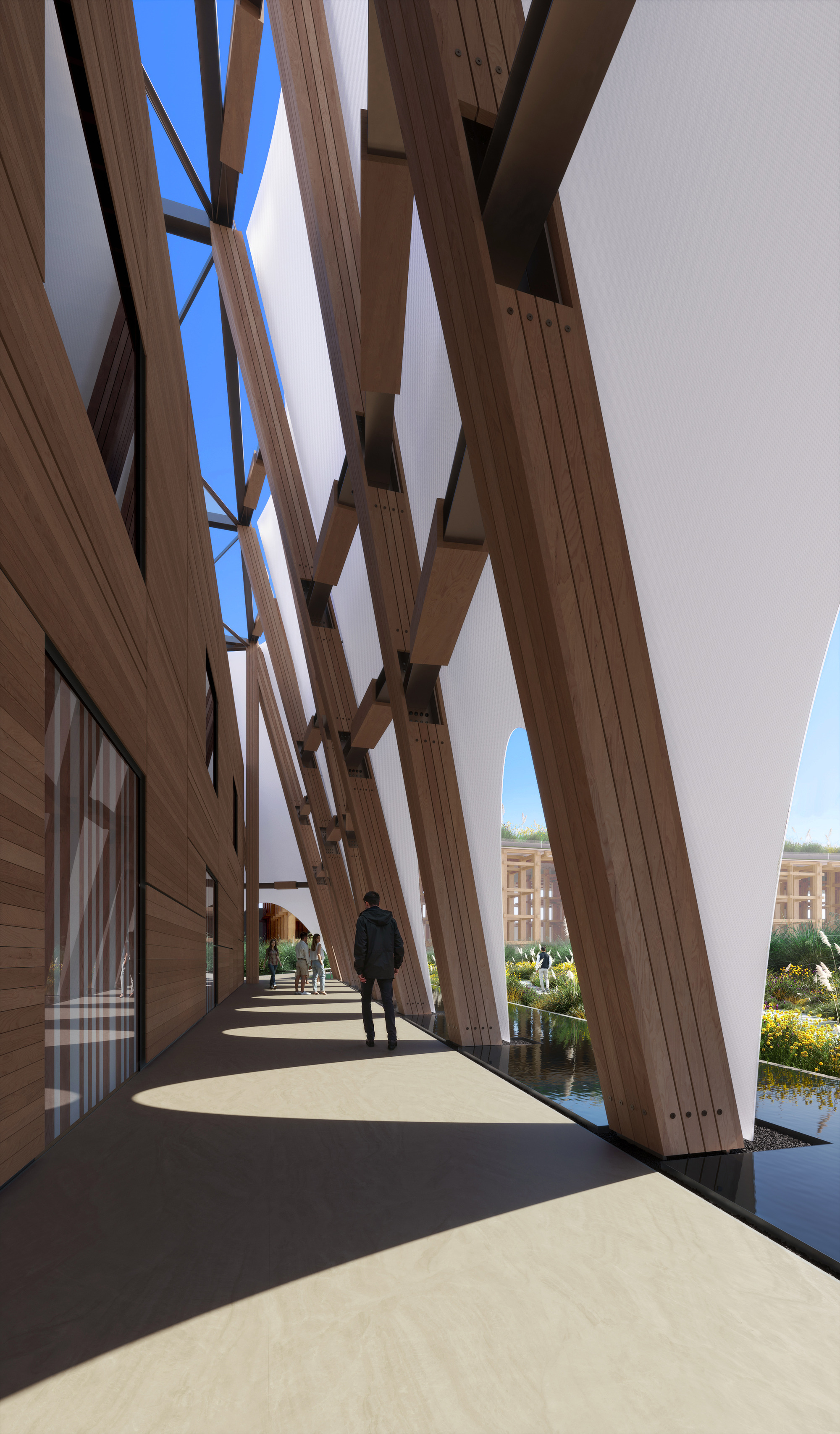 2025年大阪世界博覽會卡達館 隈研吾 Kengo Kuma  Qatar Pavilion for Expo Osaka 2025