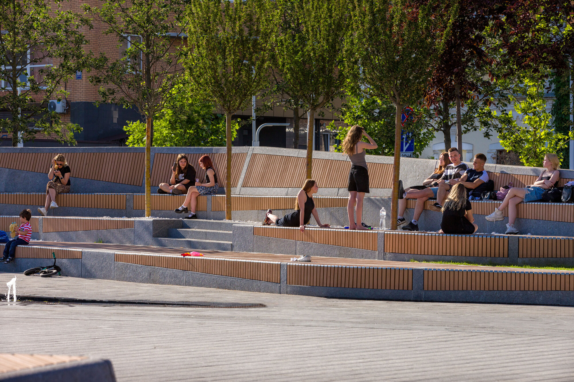 Reconstruction Uspenska Square 烏克蘭第聶伯Dnipro廣場重新規劃工程 廣場、公共空間、開放空間、烏克蘭建築、烏克蘭建築師、都市設計 Dmytro Volyk、Ksenia Donetska