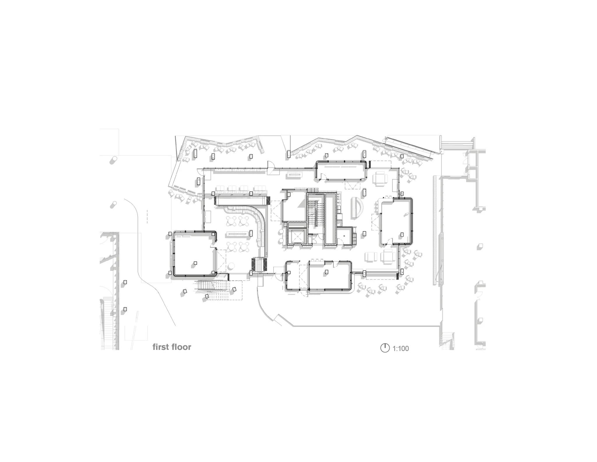一層平面圖 1F Plan