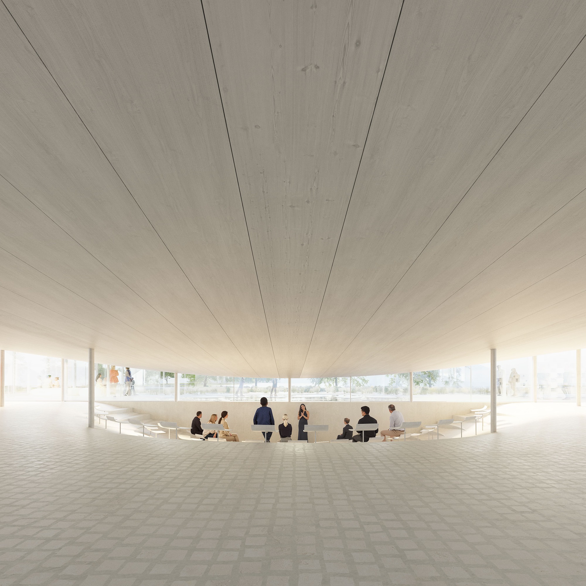 丹麥北日德蘭紙藝博物館 Museum for Papirkunst，Bjarke Ingels Group BIG改造舊超市舊建築
