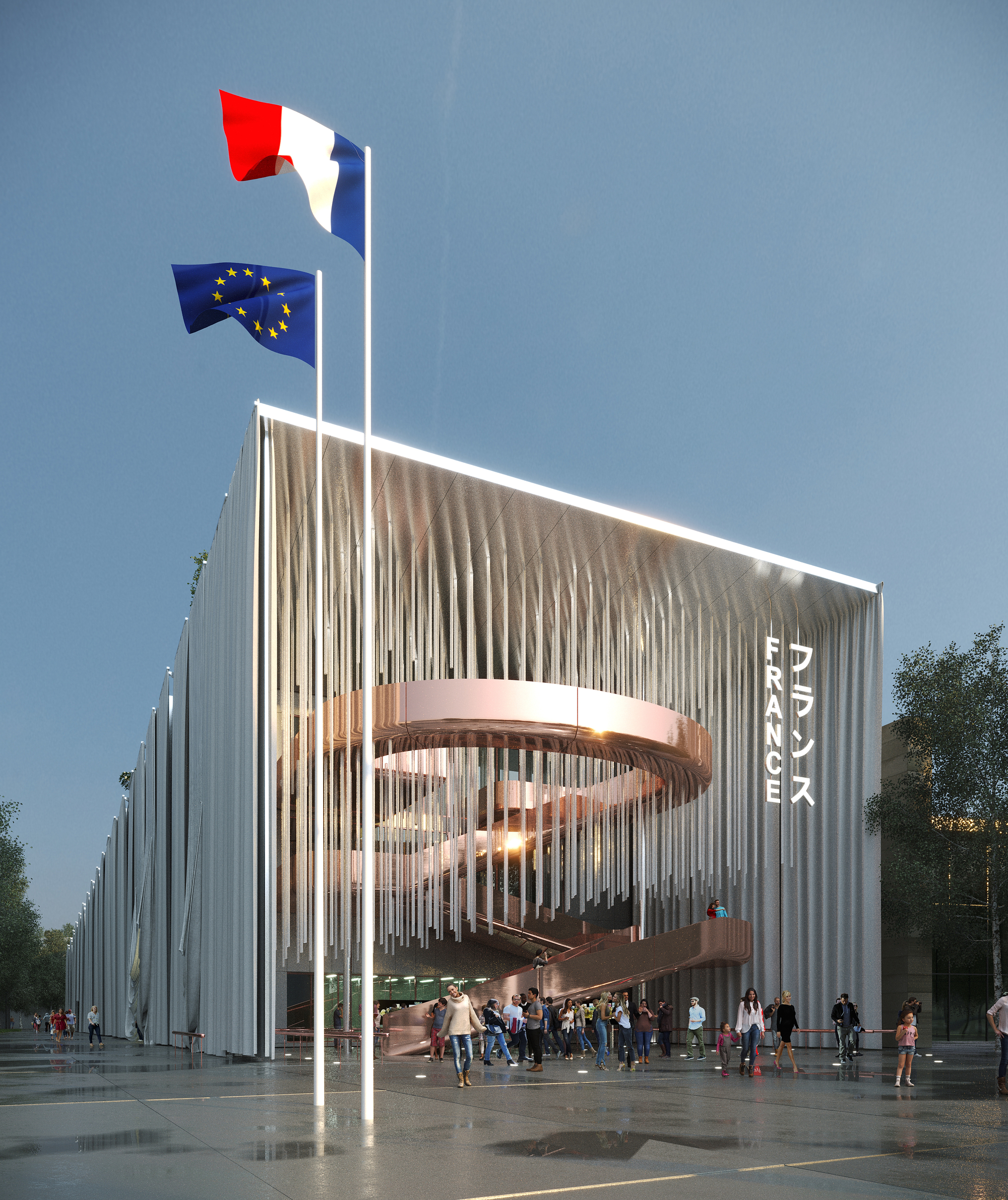 2025大阪世博法國館 Coldefy and Carlo Ratti Associati Reveal Design of the French Pavilion for Expo Osaka 2025