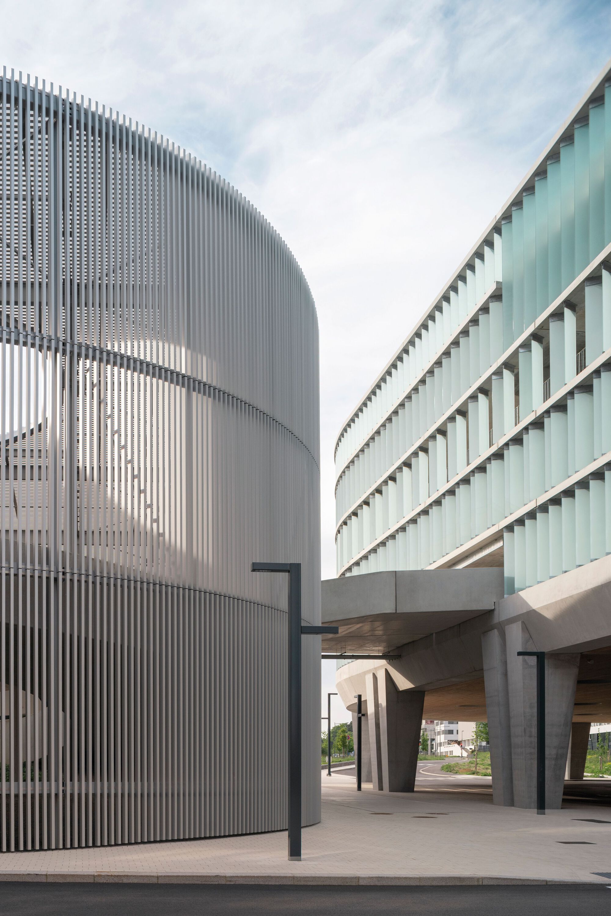 法國 Cesson - Viasilva (métro de Rennes) 捷運地鐵站 Ateliers O-S architectes 