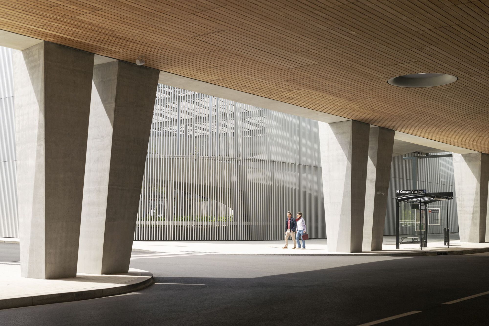法國 Cesson - Viasilva (métro de Rennes) 捷運地鐵站 Ateliers O-S architectes