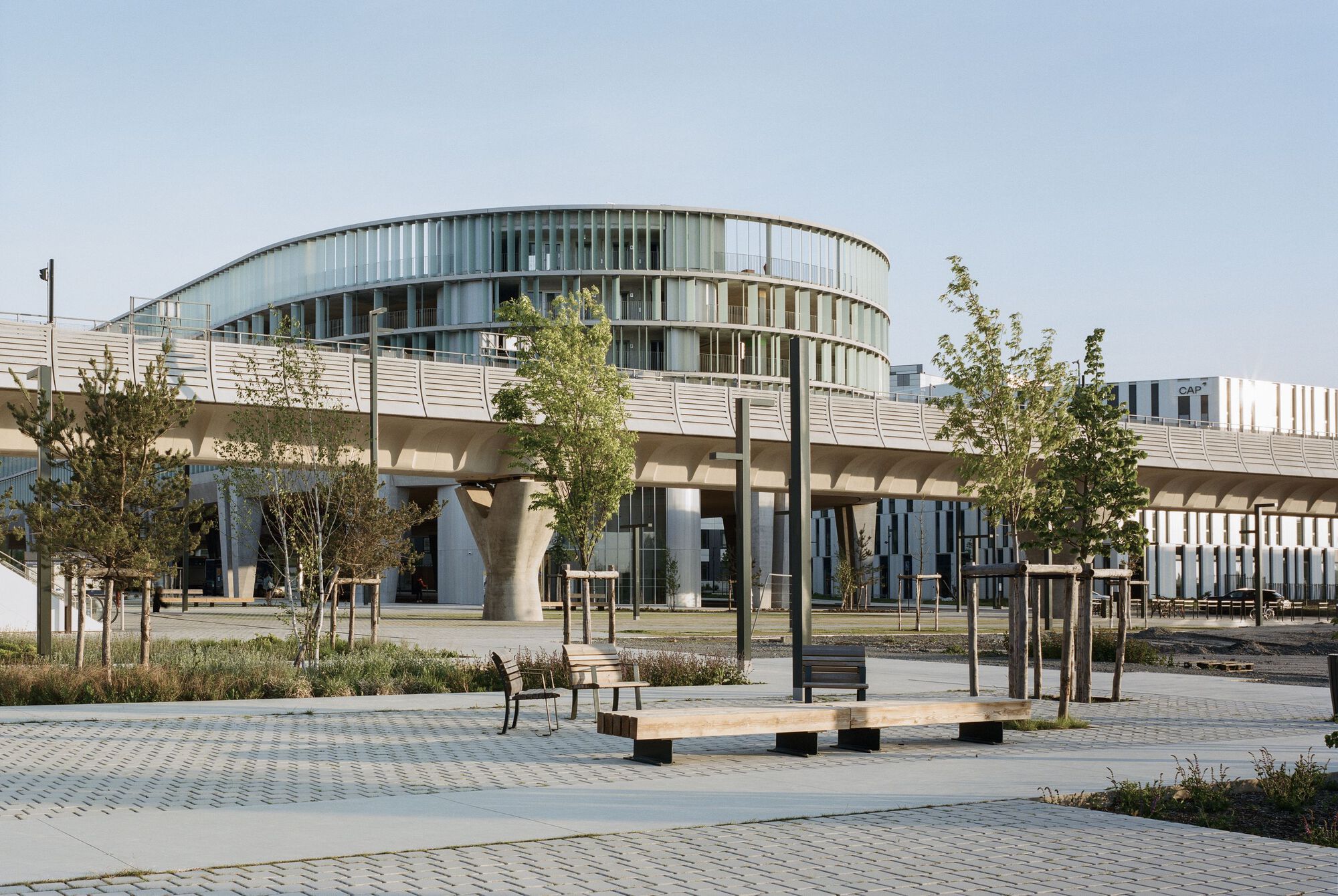 法國 Cesson - Viasilva (métro de Rennes) 捷運地鐵站 Ateliers O-S architectes 