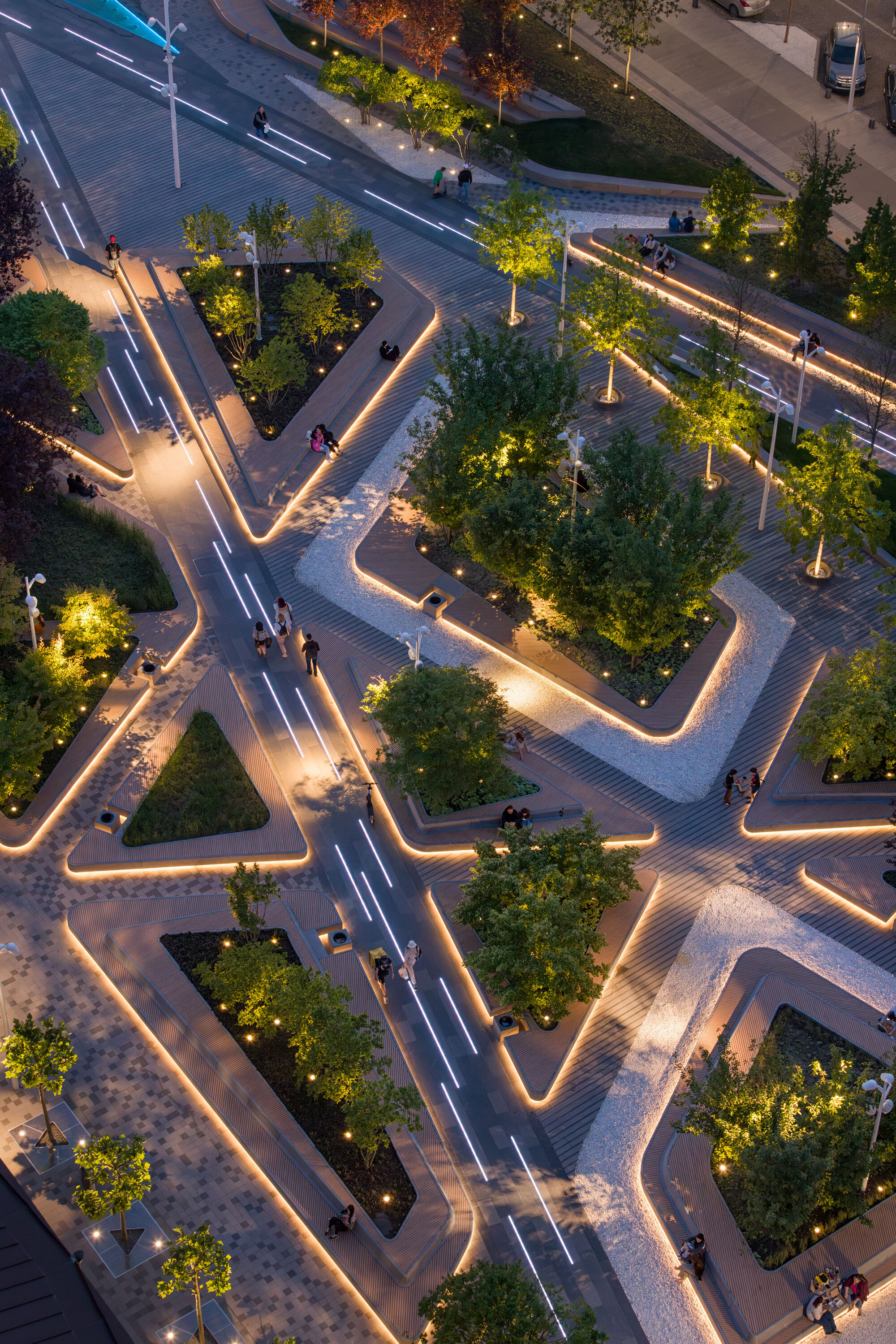 Reconstruction Uspenska Square 烏克蘭第聶伯Dnipro廣場重新規劃工程 廣場、公共空間、開放空間、烏克蘭建築、烏克蘭建築師、都市設計 Dmytro Volyk、Ksenia Donetska