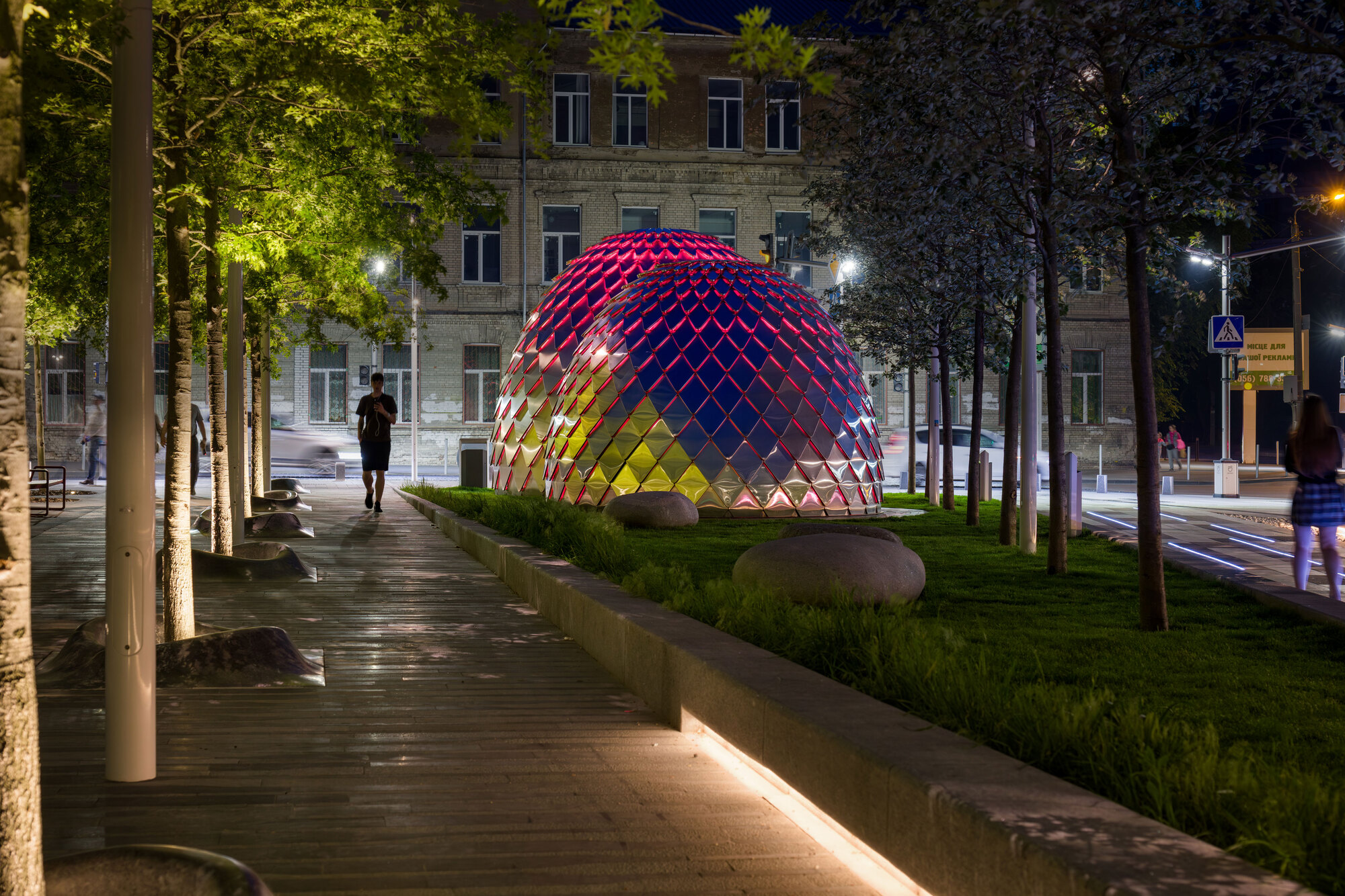 Reconstruction Uspenska Square 烏克蘭第聶伯Dnipro廣場重新規劃工程 廣場、公共空間、開放空間、烏克蘭建築、烏克蘭建築師、都市設計 Dmytro Volyk、Ksenia Donetska