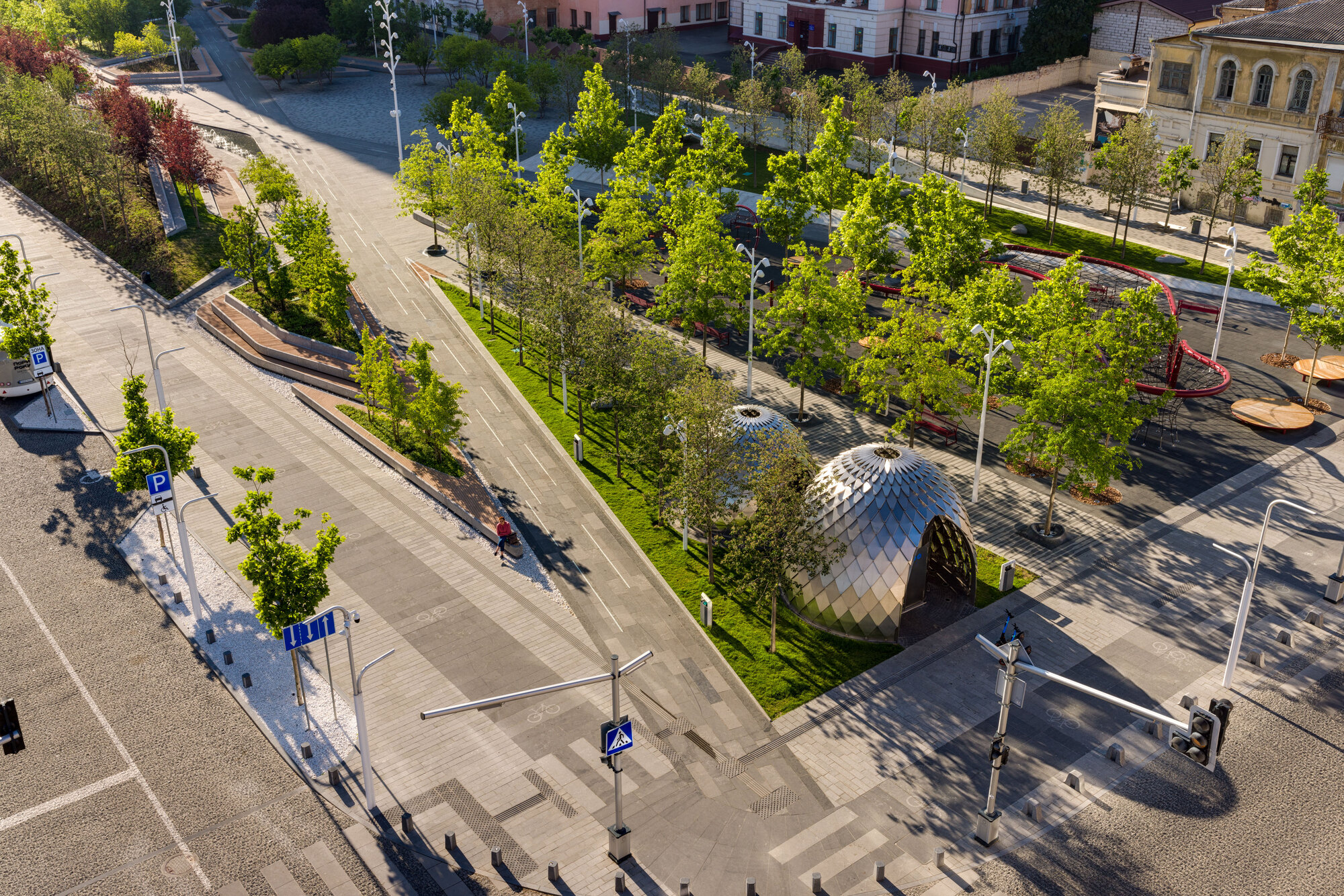 Reconstruction Uspenska Square 烏克蘭第聶伯Dnipro廣場重新規劃工程 廣場、公共空間、開放空間、烏克蘭建築、烏克蘭建築師、都市設計 Dmytro Volyk、Ksenia Donetska