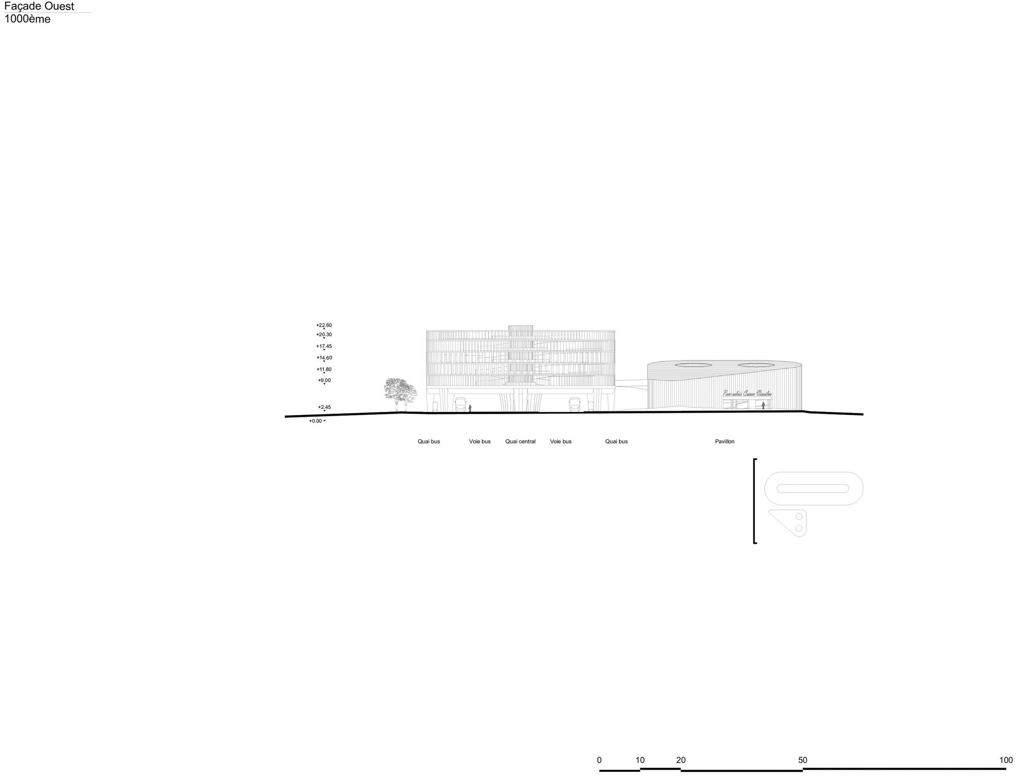 法國 Cesson - Viasilva (métro de Rennes) 捷運地鐵站 Ateliers O-S architectes 