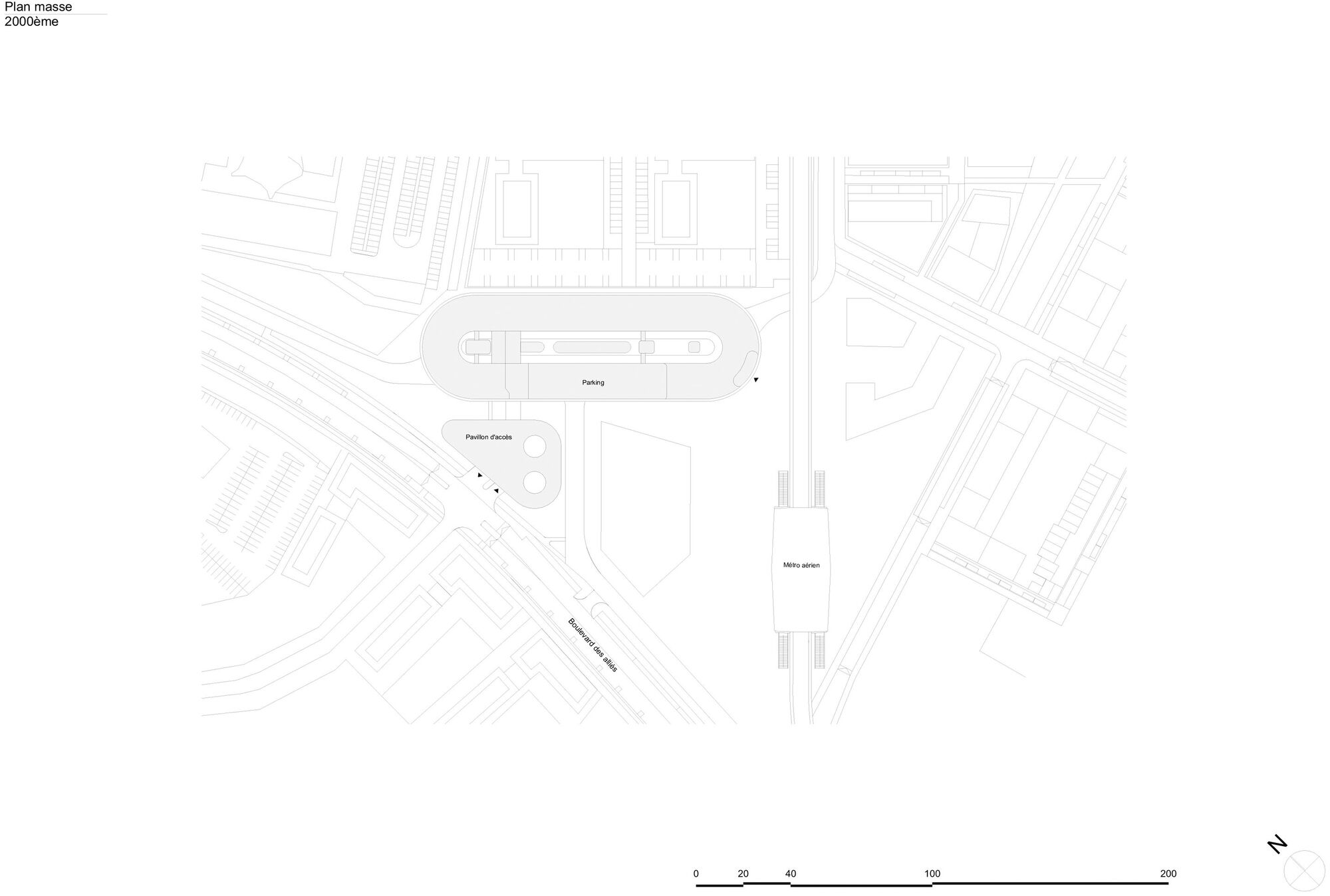 法國 Cesson - Viasilva (métro de Rennes) 捷運地鐵站 Ateliers O-S architectes 