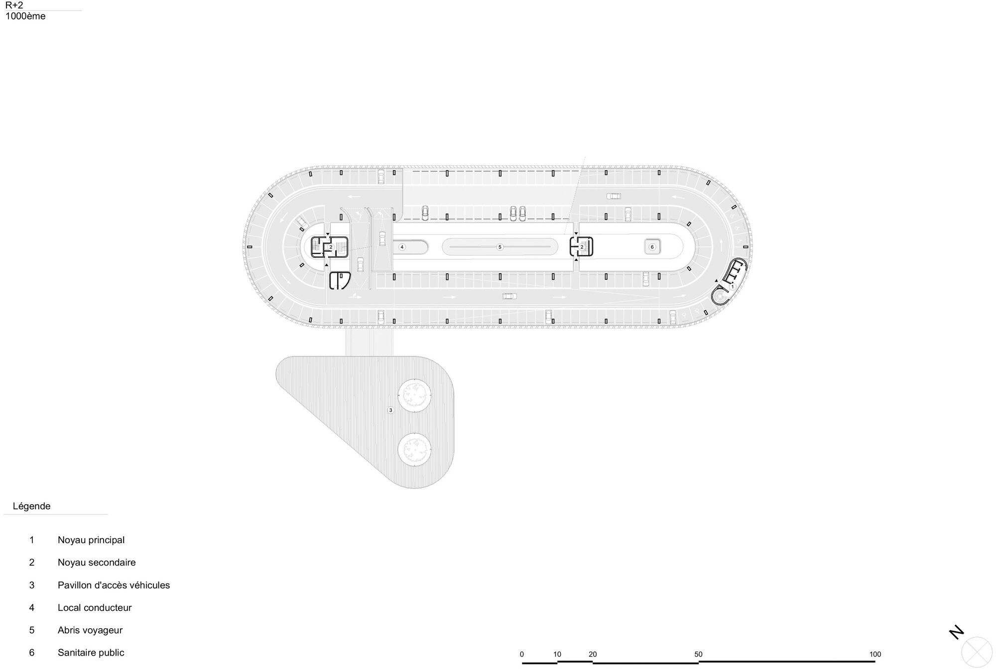 法國 Cesson - Viasilva (métro de Rennes) 捷運地鐵站 Ateliers O-S architectes 
